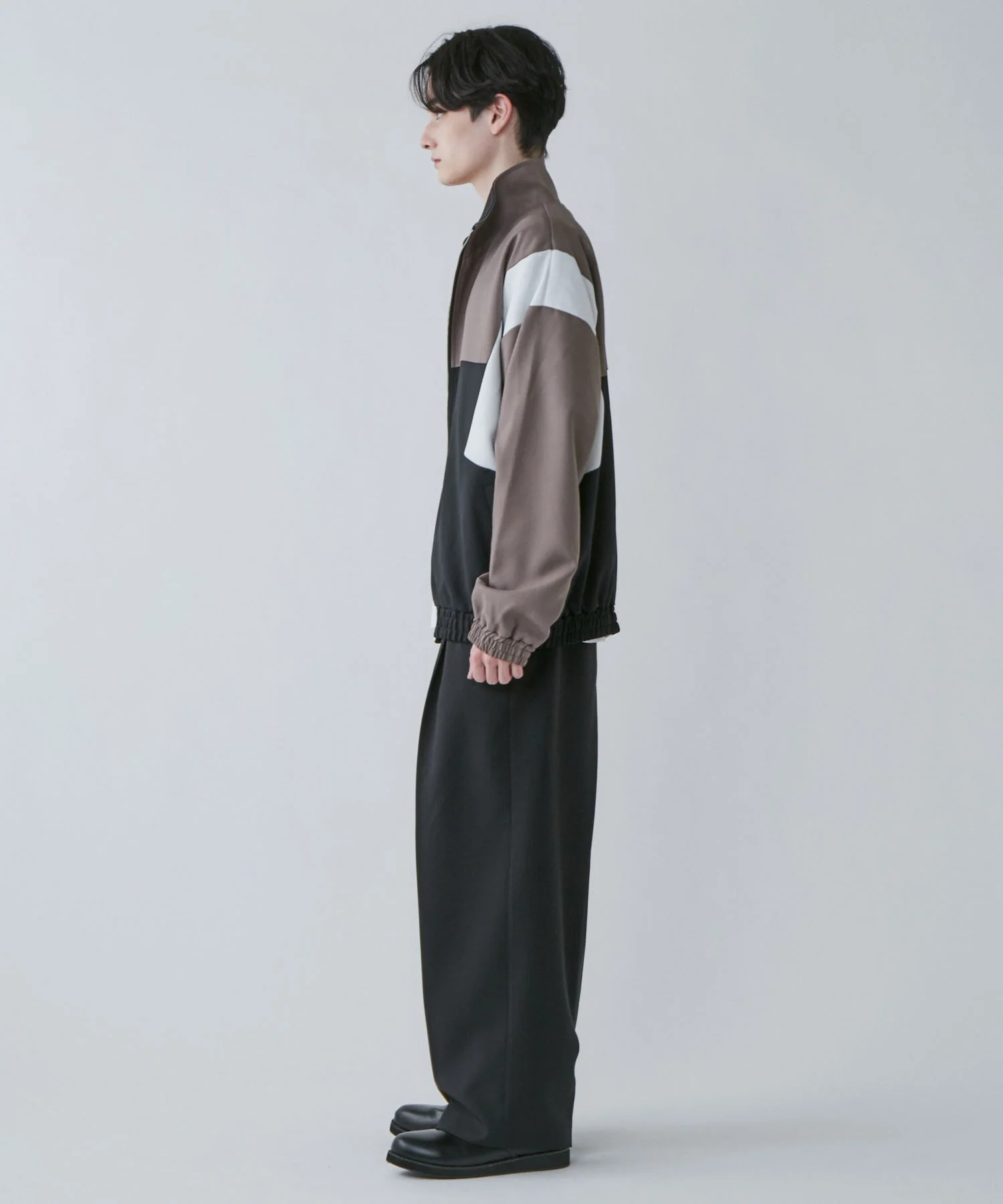 イージーケアカラーブロックブルゾン - Image 11