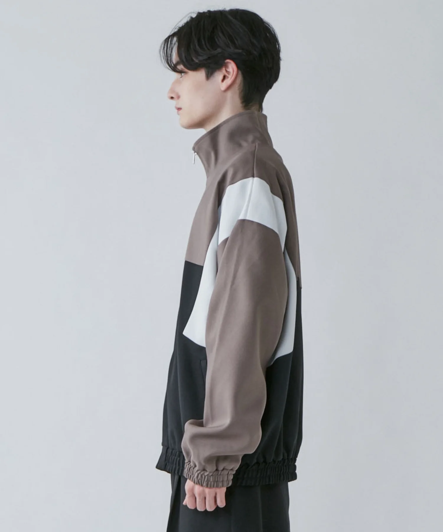 イージーケアカラーブロックブルゾン - Image 16