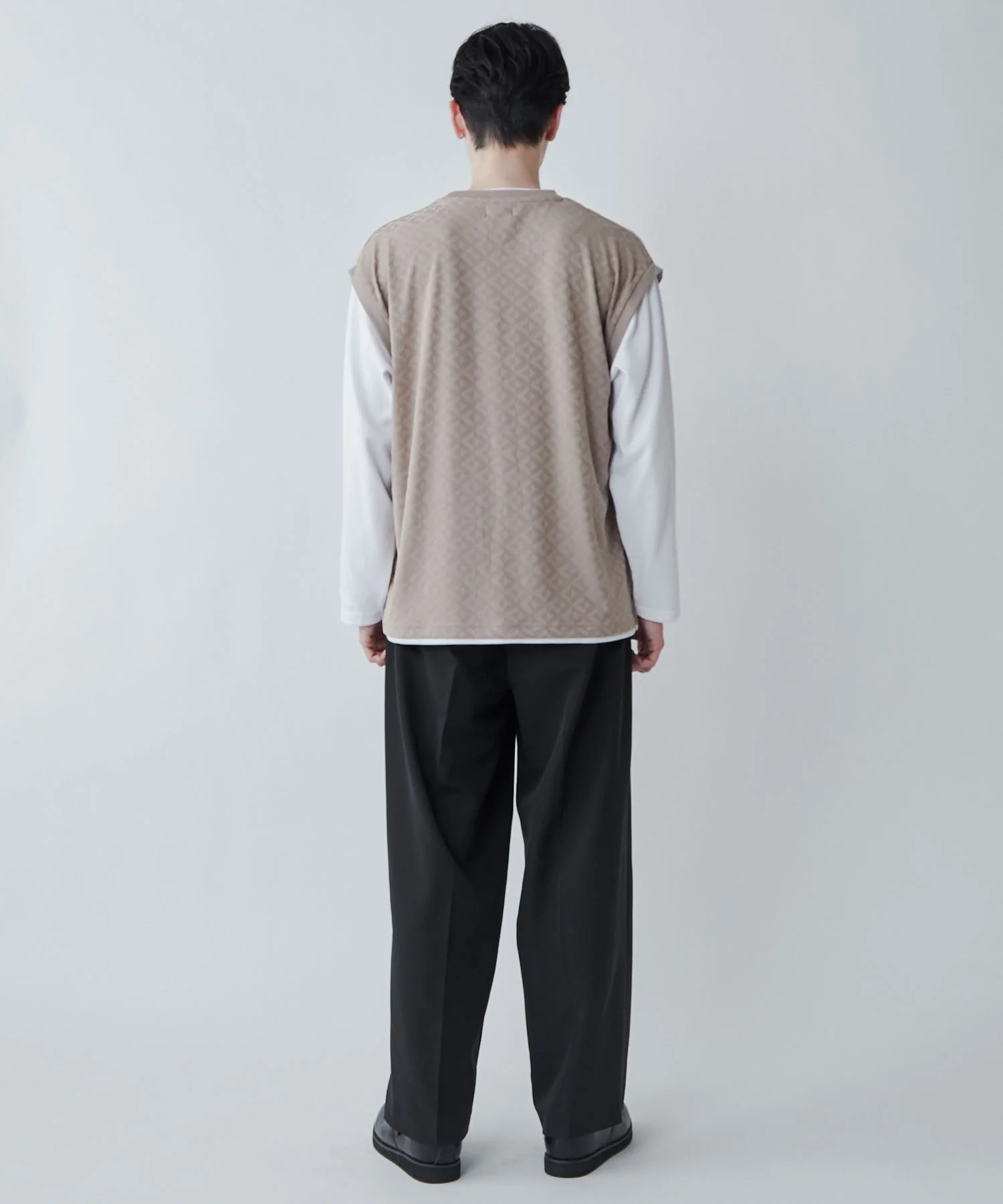 レイヤードジャガードベストロンT - Image 16