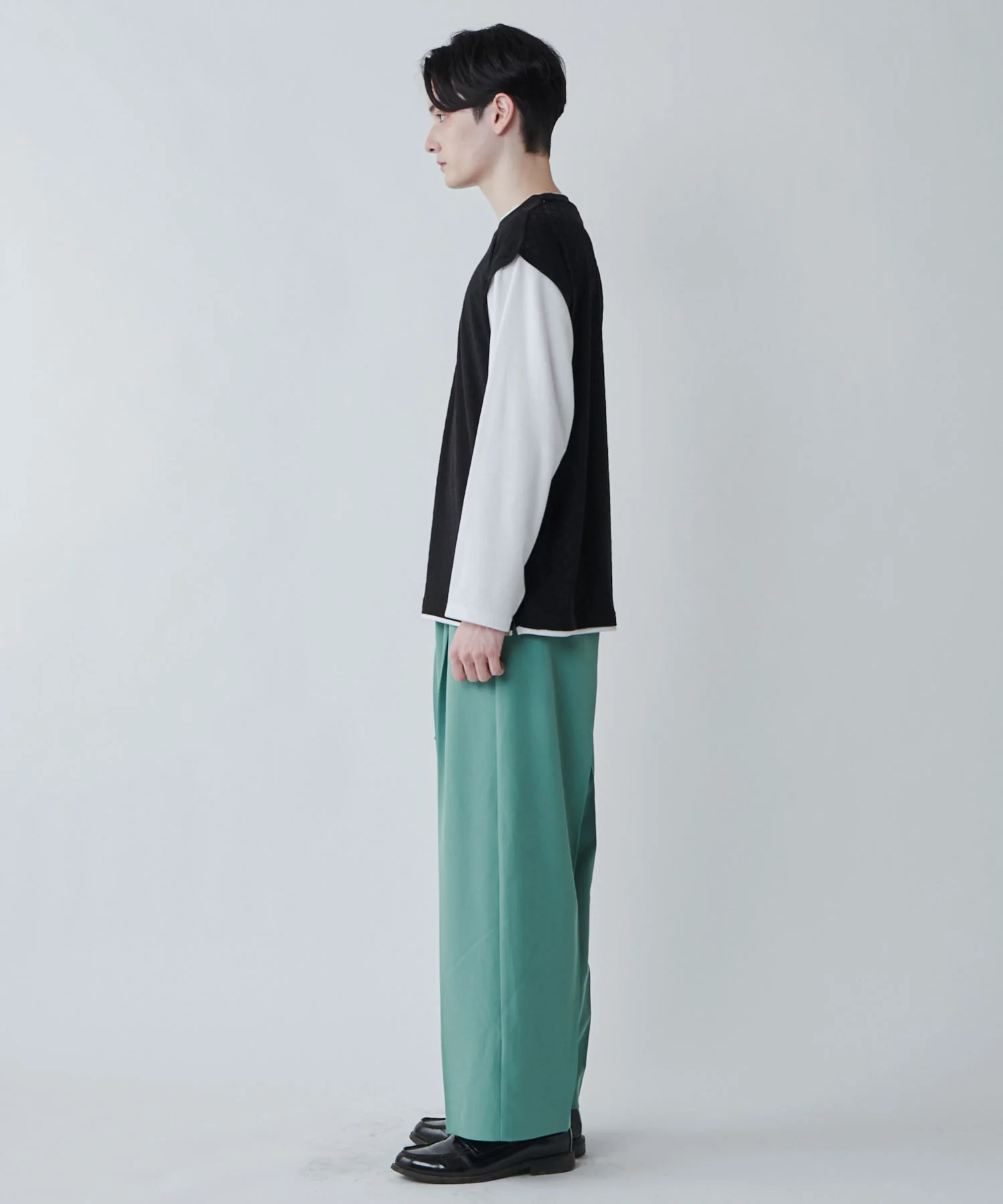 レイヤードジャガードベストロンT - Image 19
