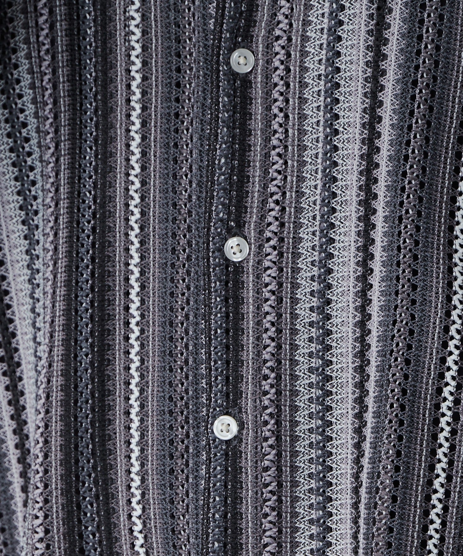 メッシュオープンカラーBIGシャツ - Image 13