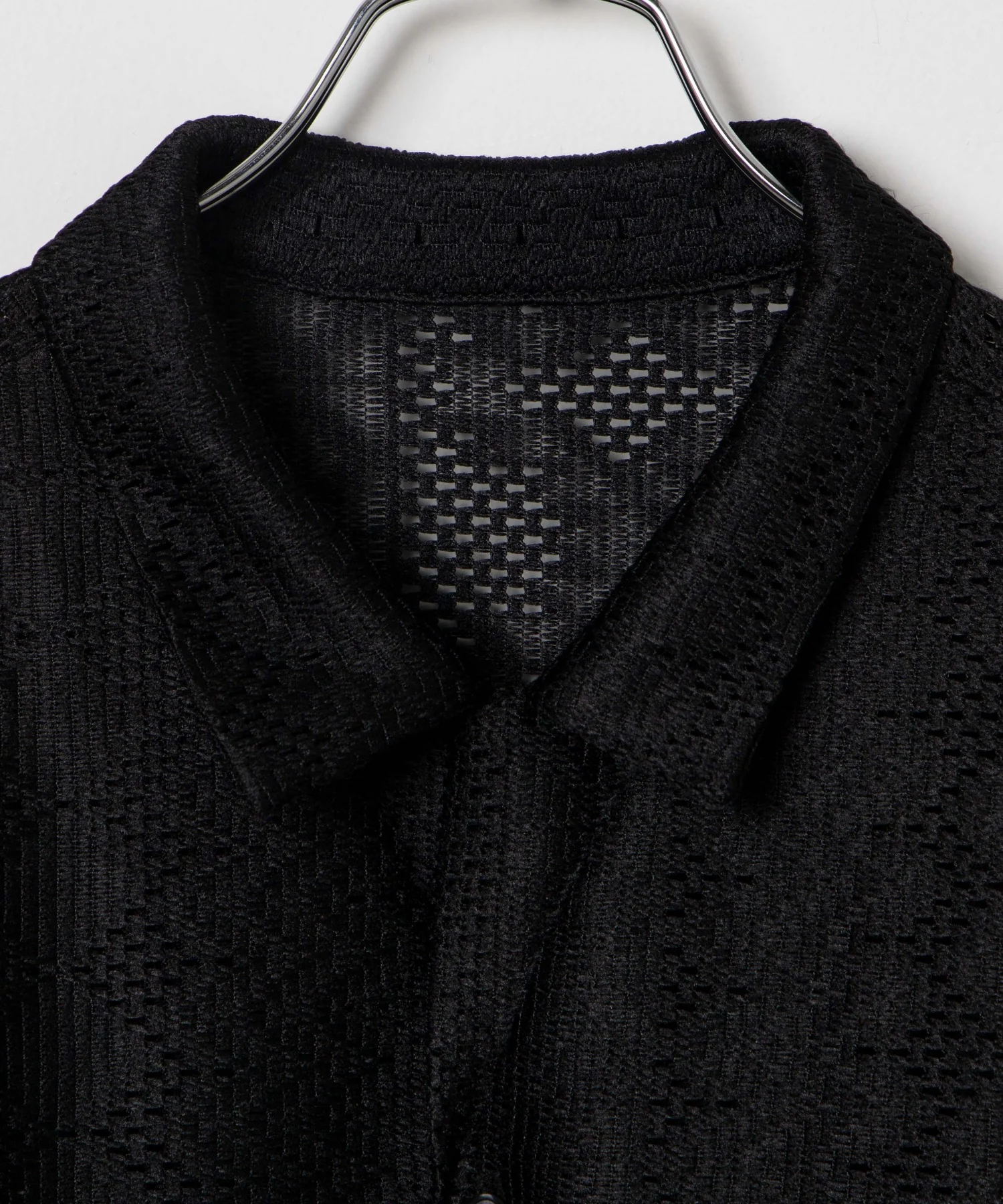 メッシュオープンカラーBIGシャツ - Image 37