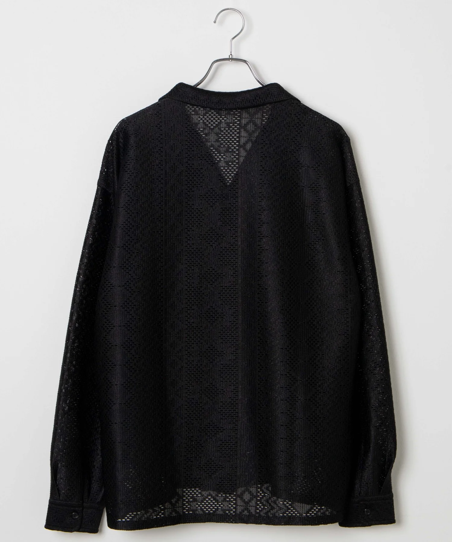 メッシュオープンカラーBIGシャツ - Image 42