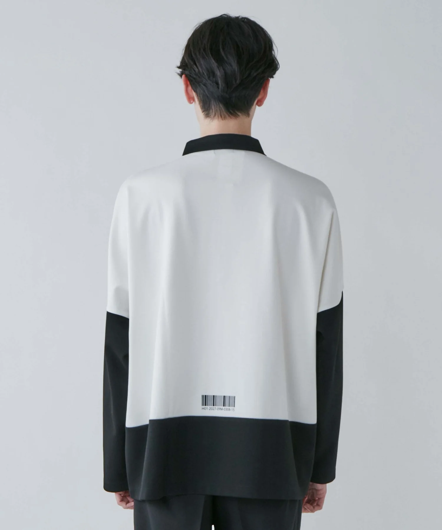 ドルマンポンチハーフZIPプルオーバー - Image 10