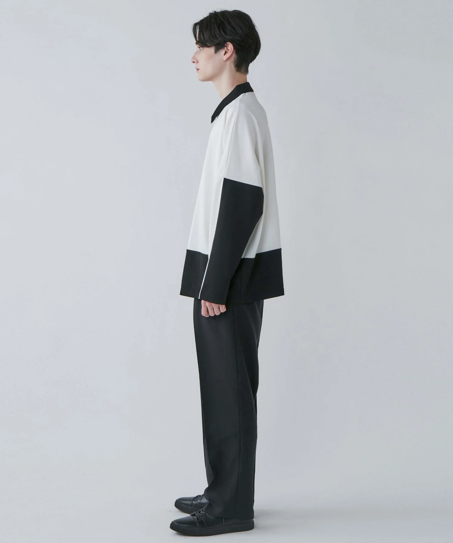 ドルマンポンチハーフZIPプルオーバー - Image 12