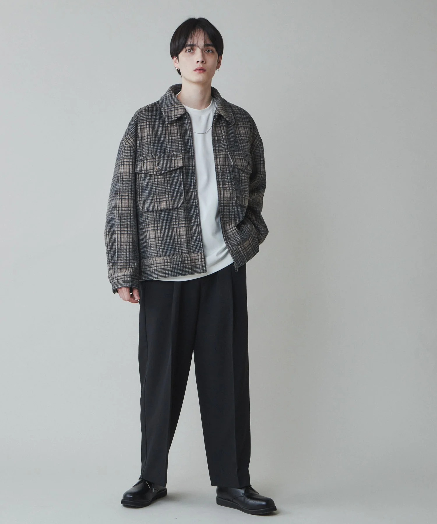 ニットメルトンZIPブルゾン - Image 16