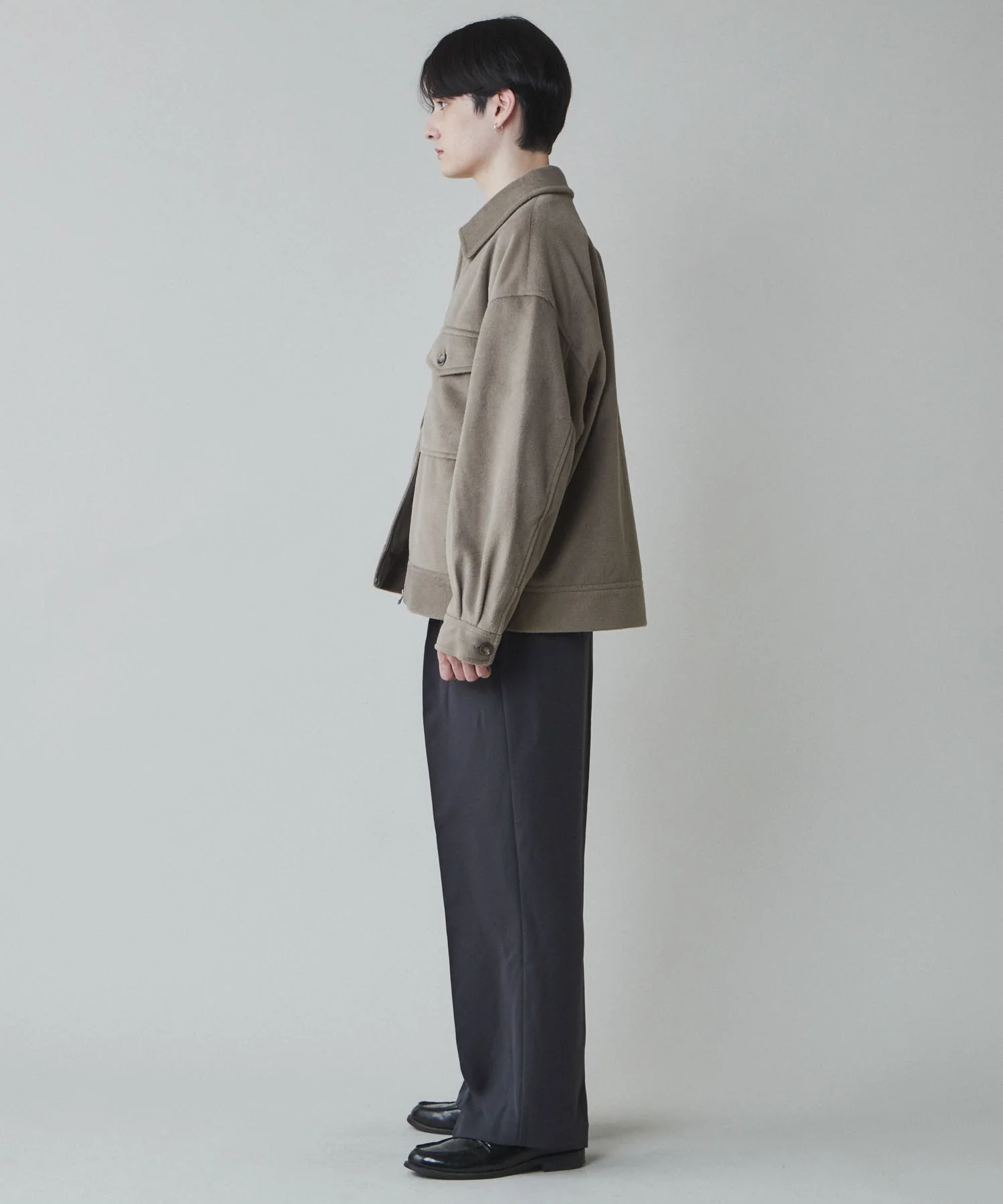 ニットメルトンZIPブルゾン - Image 33