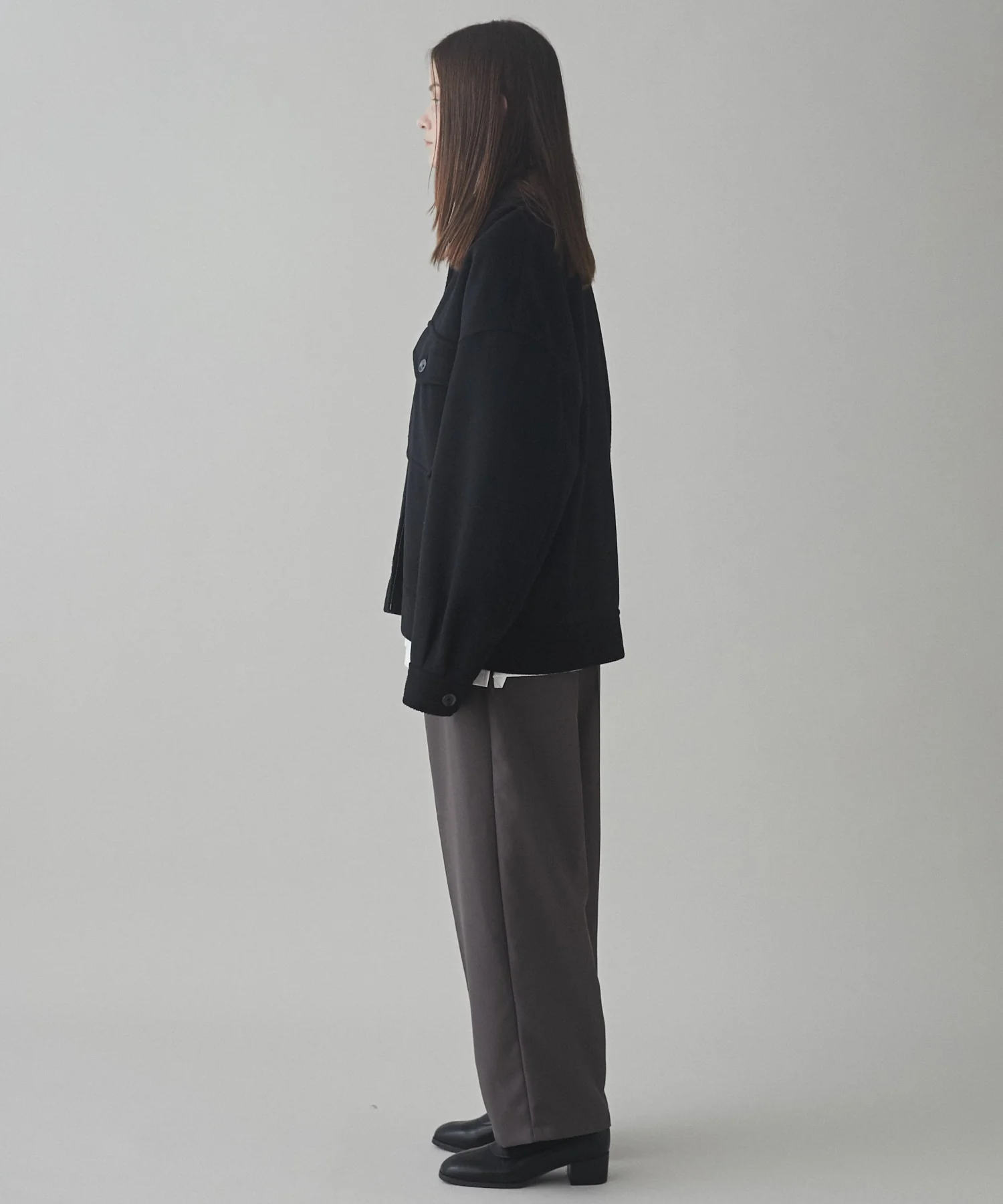 ニットメルトンZIPブルゾン - Image 44