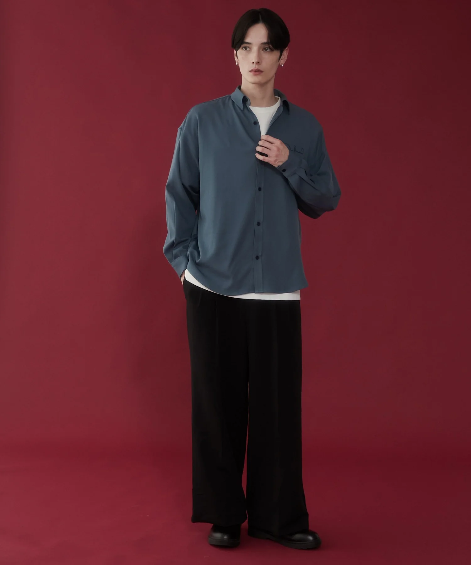 アムンゼンワンポイントBIGシャツ(LS) - Image 15