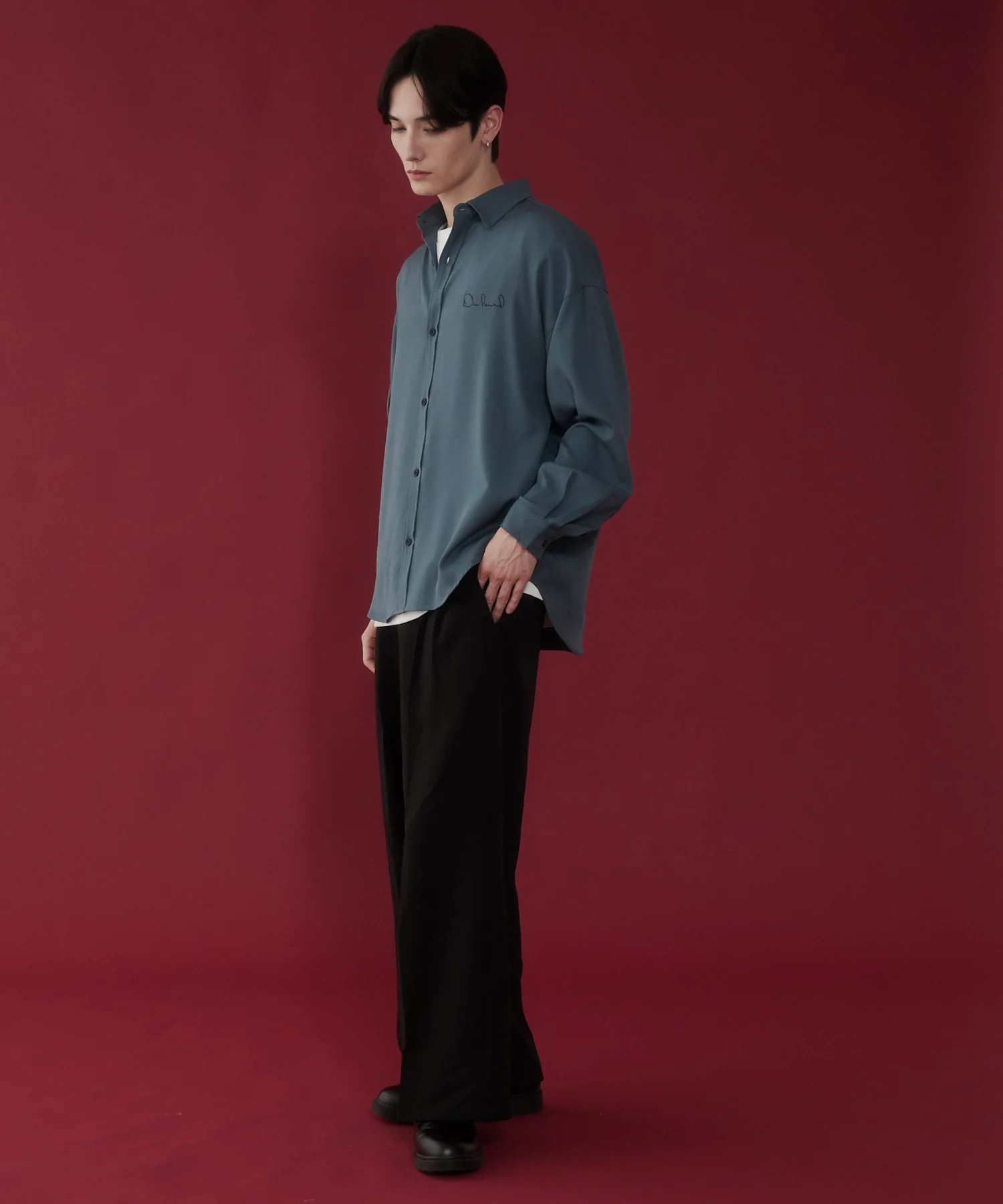 アムンゼンワンポイントBIGシャツ(LS) - Image 4