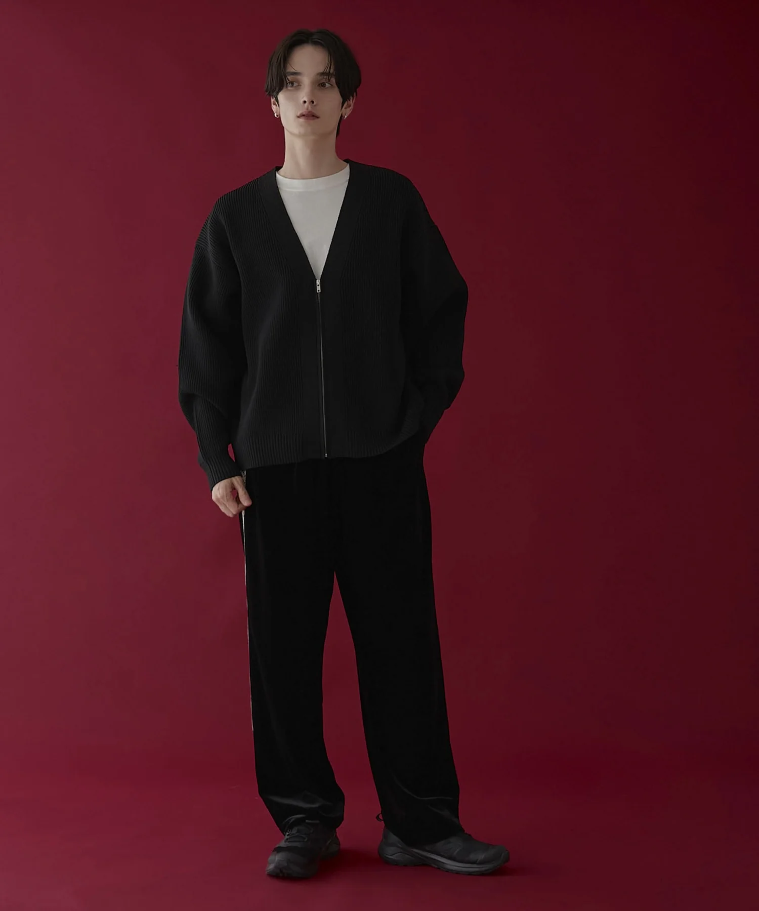 クリアライトZIPカーディガン - Image 2