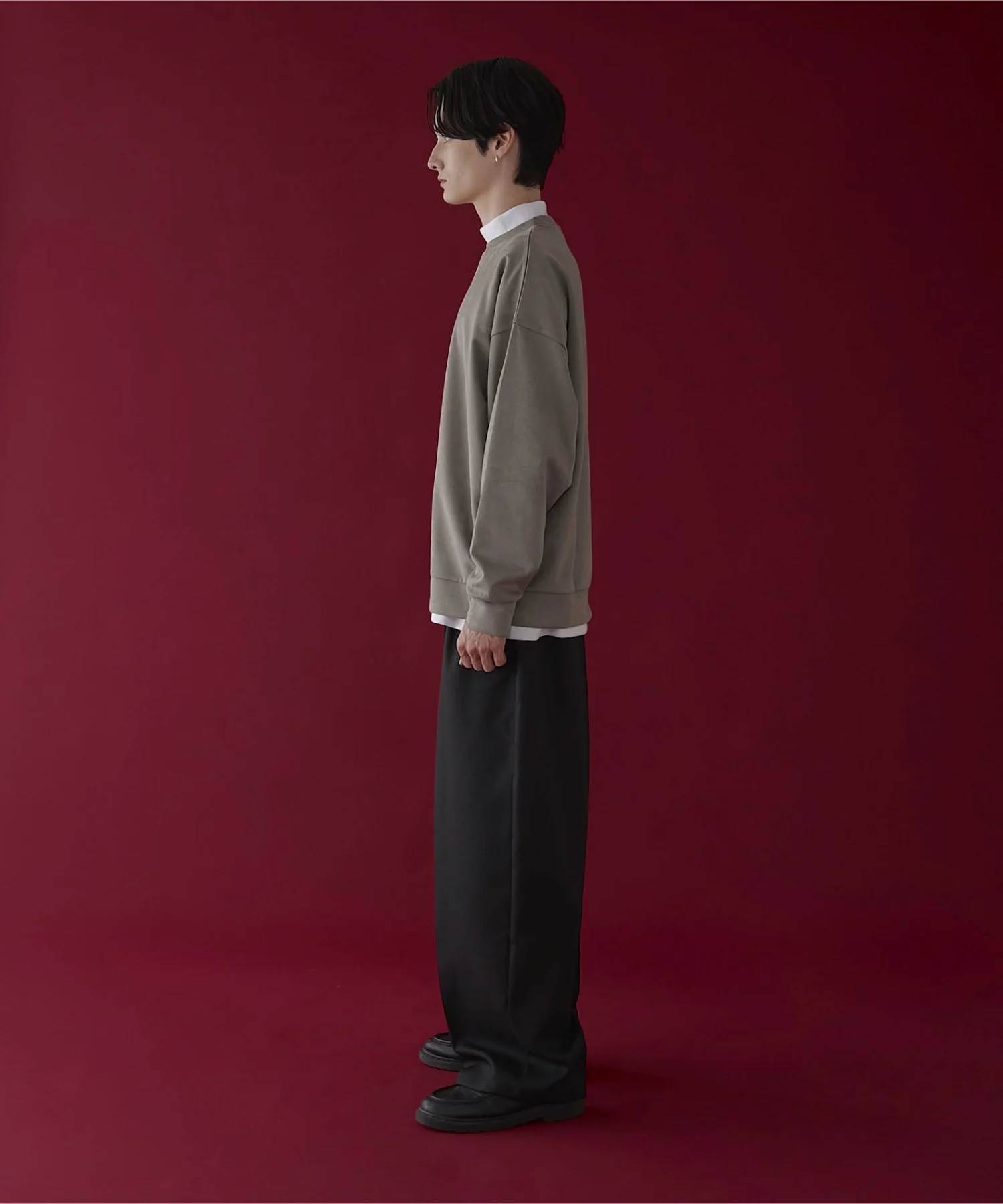 フェイクスウェードアンサンブルプルオーバー - Image 11
