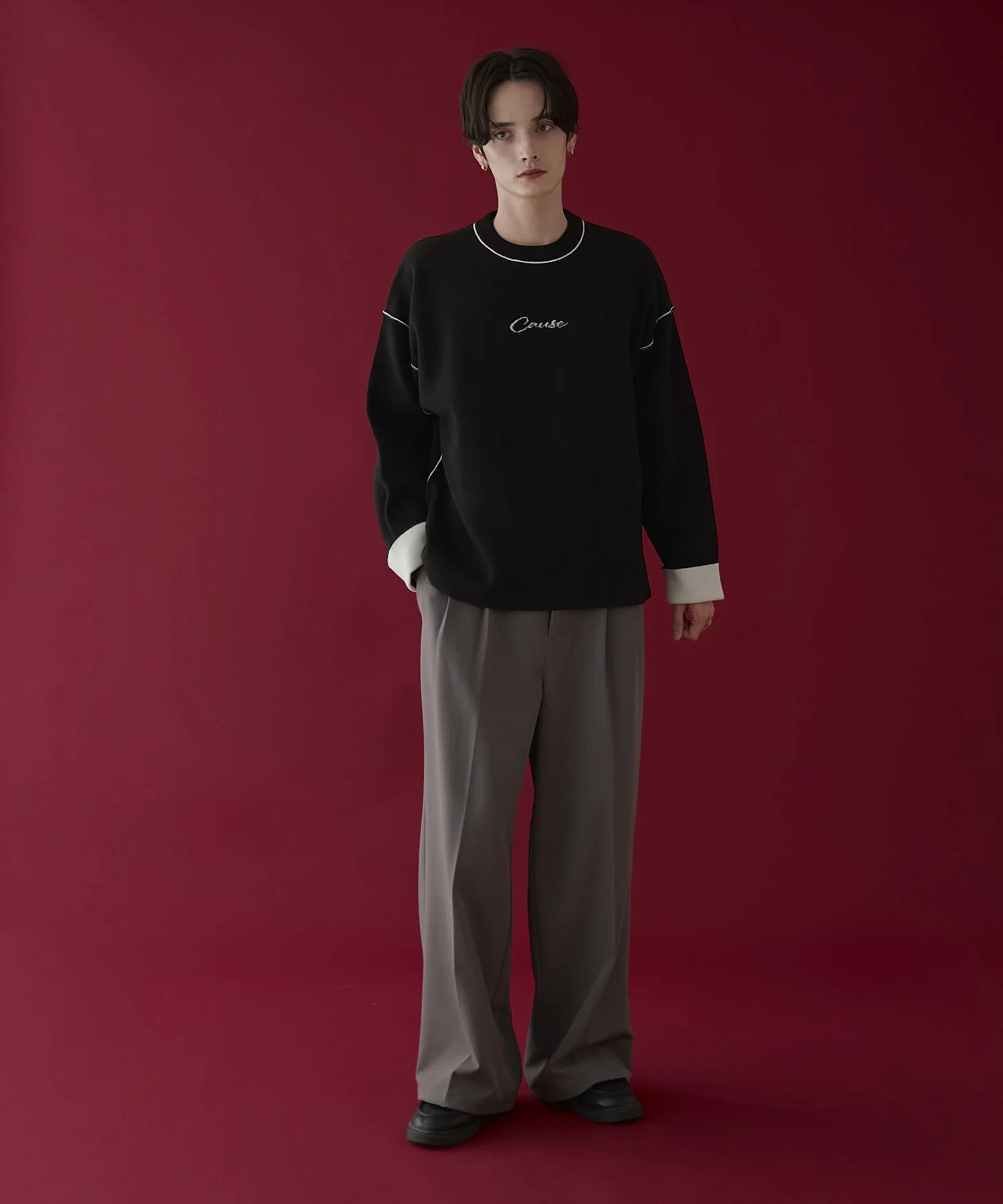 アウトリンキングニットプルオーバー - Image 20