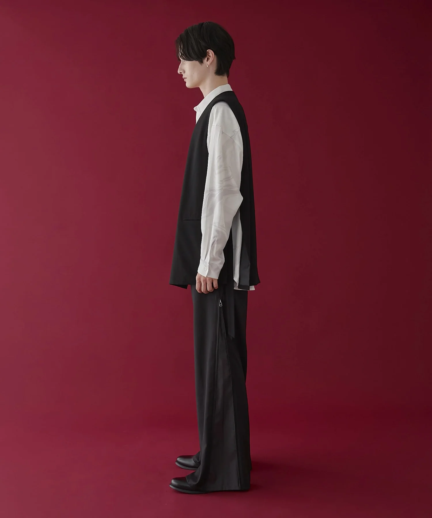 サイドZIPフレアスラックス - Image 10