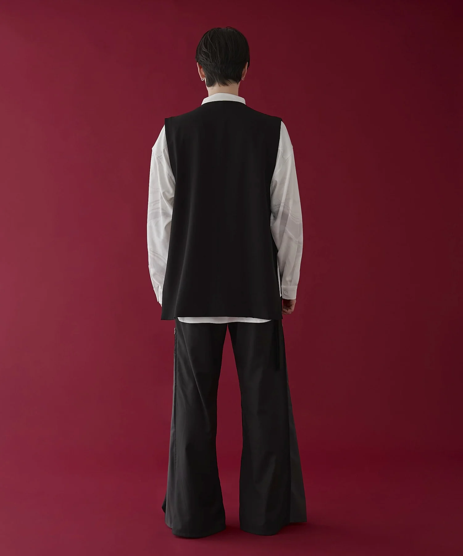 サイドZIPフレアスラックス - Image 11