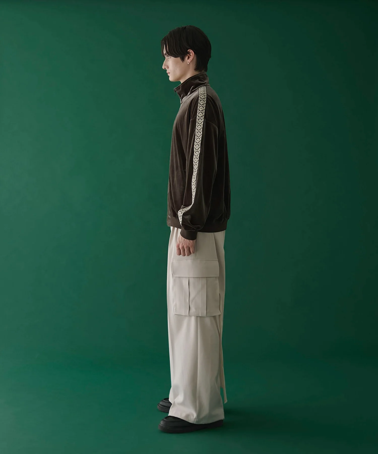 ベロアライントラックジャケット - Image 11