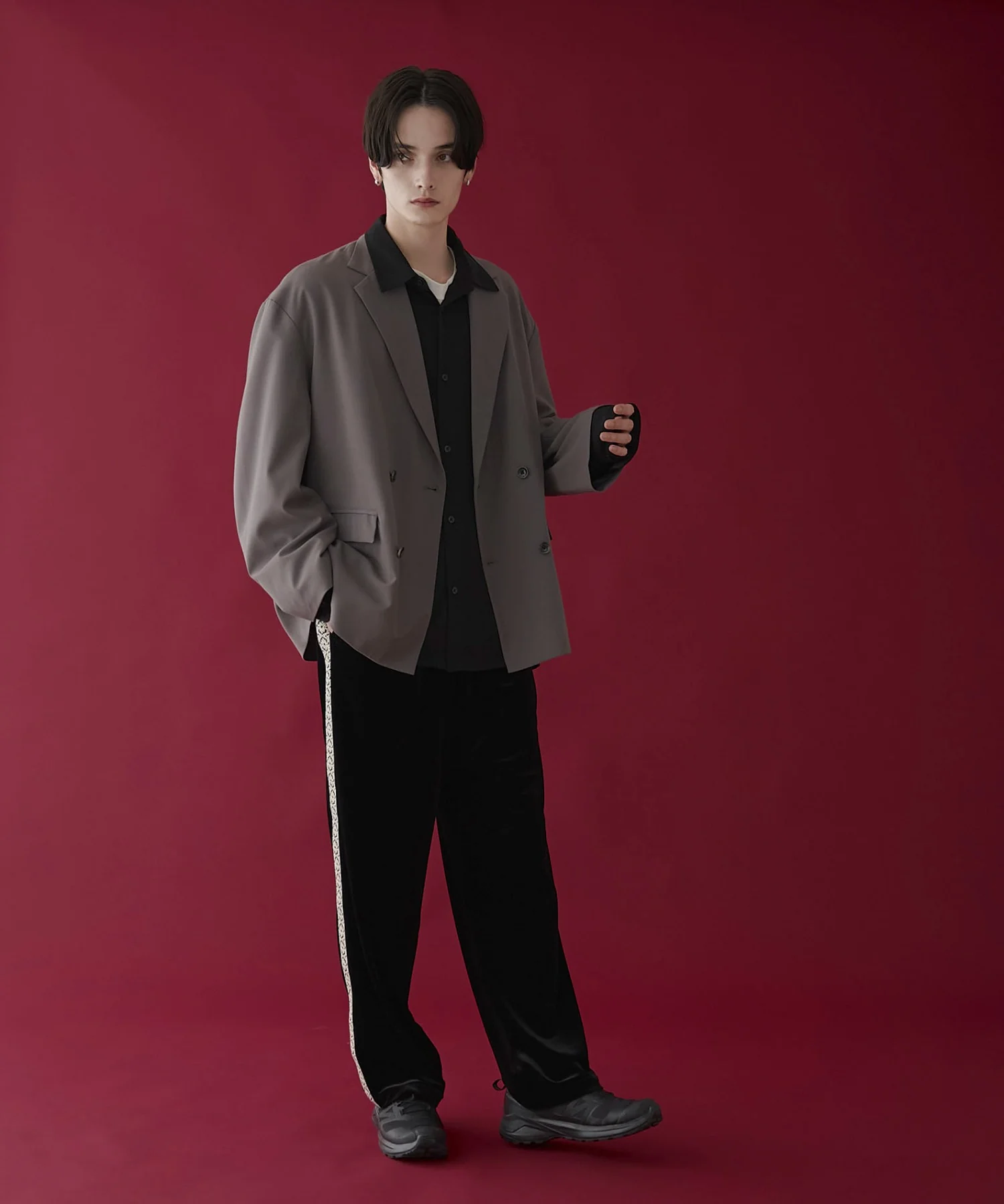 ベロアライントラックパンツ - Image 11