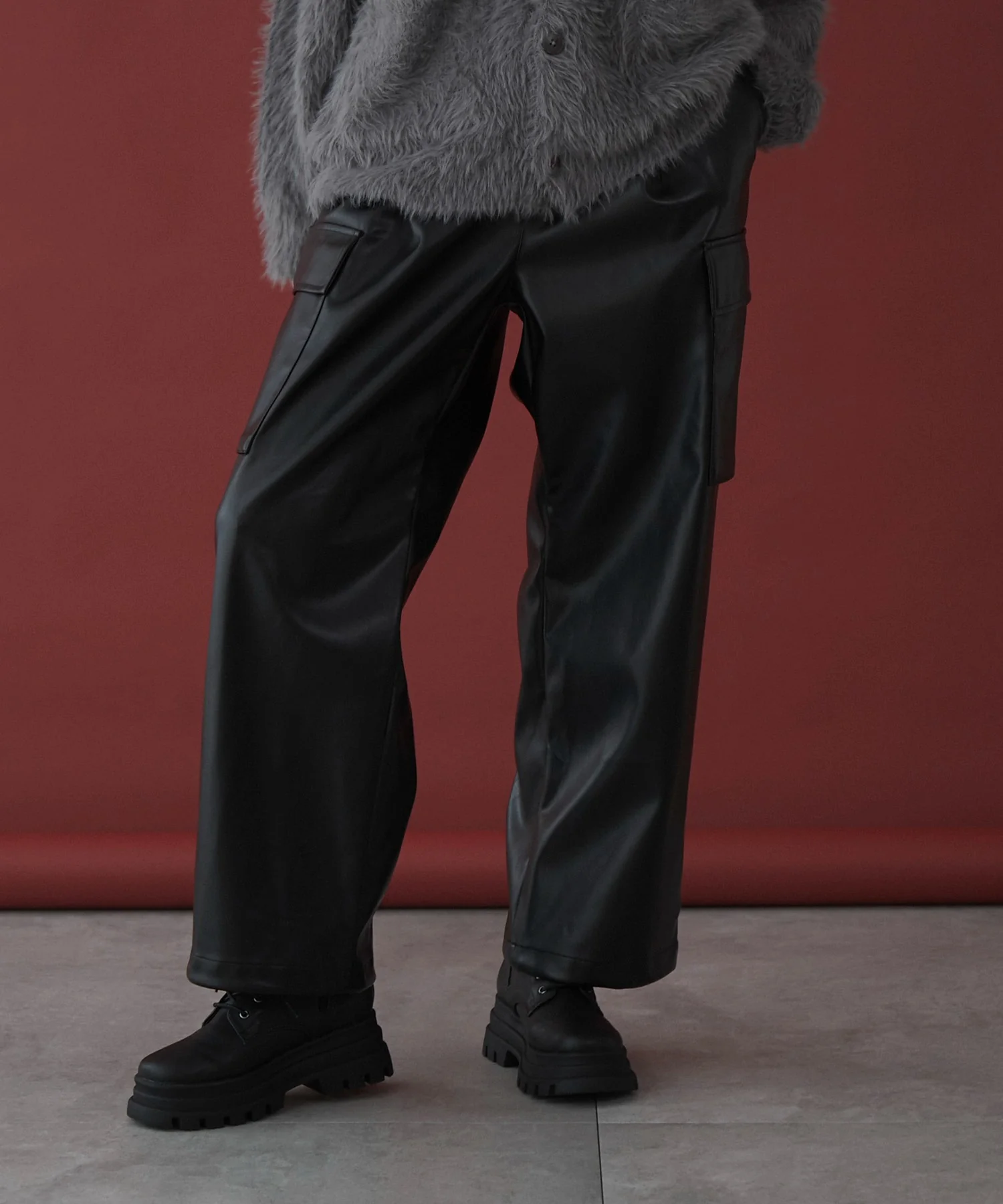 合皮カーゴスラックス - Image 17