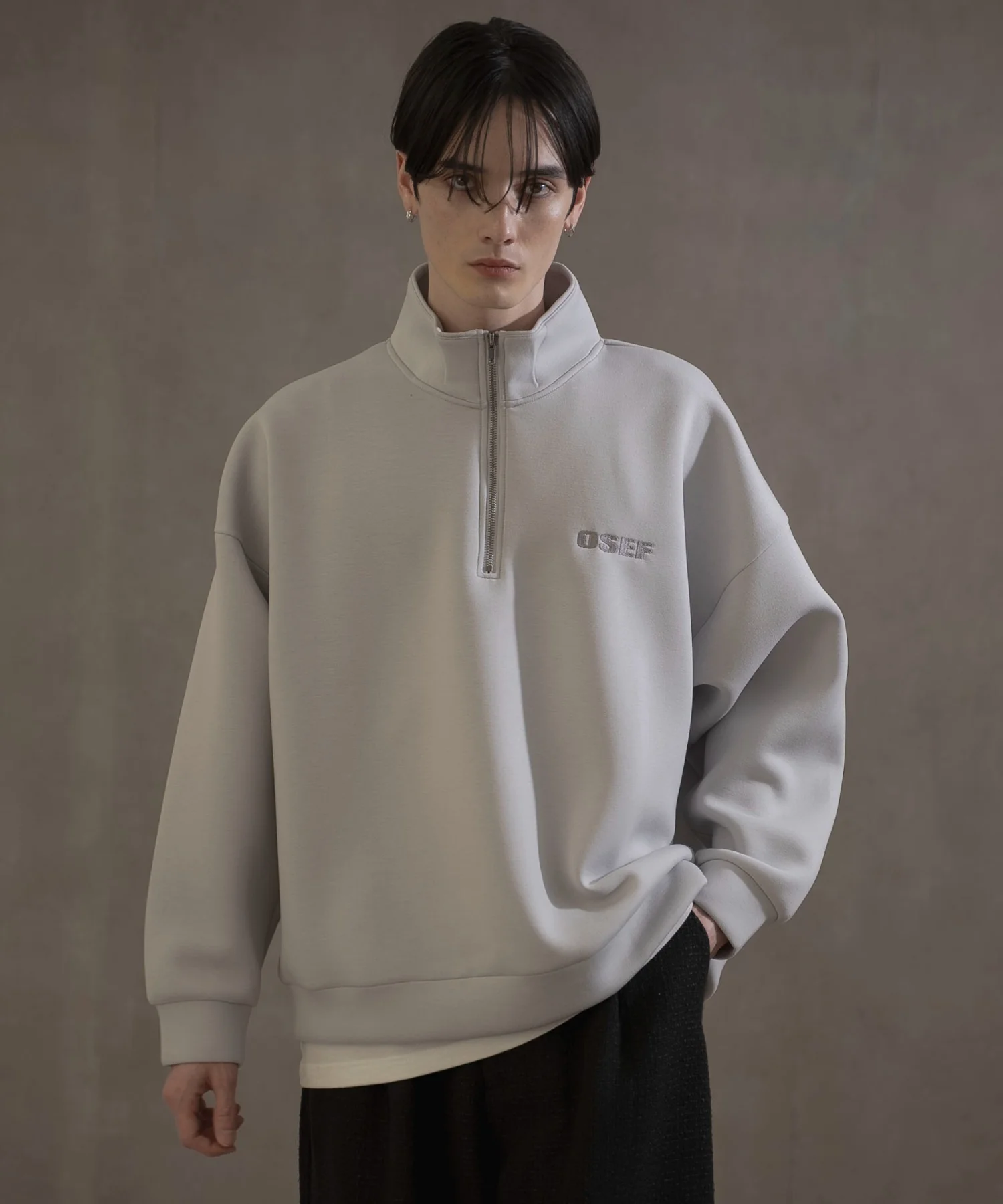 KEEPWARM　BIGハーフZIPプルオーバー - Image 11