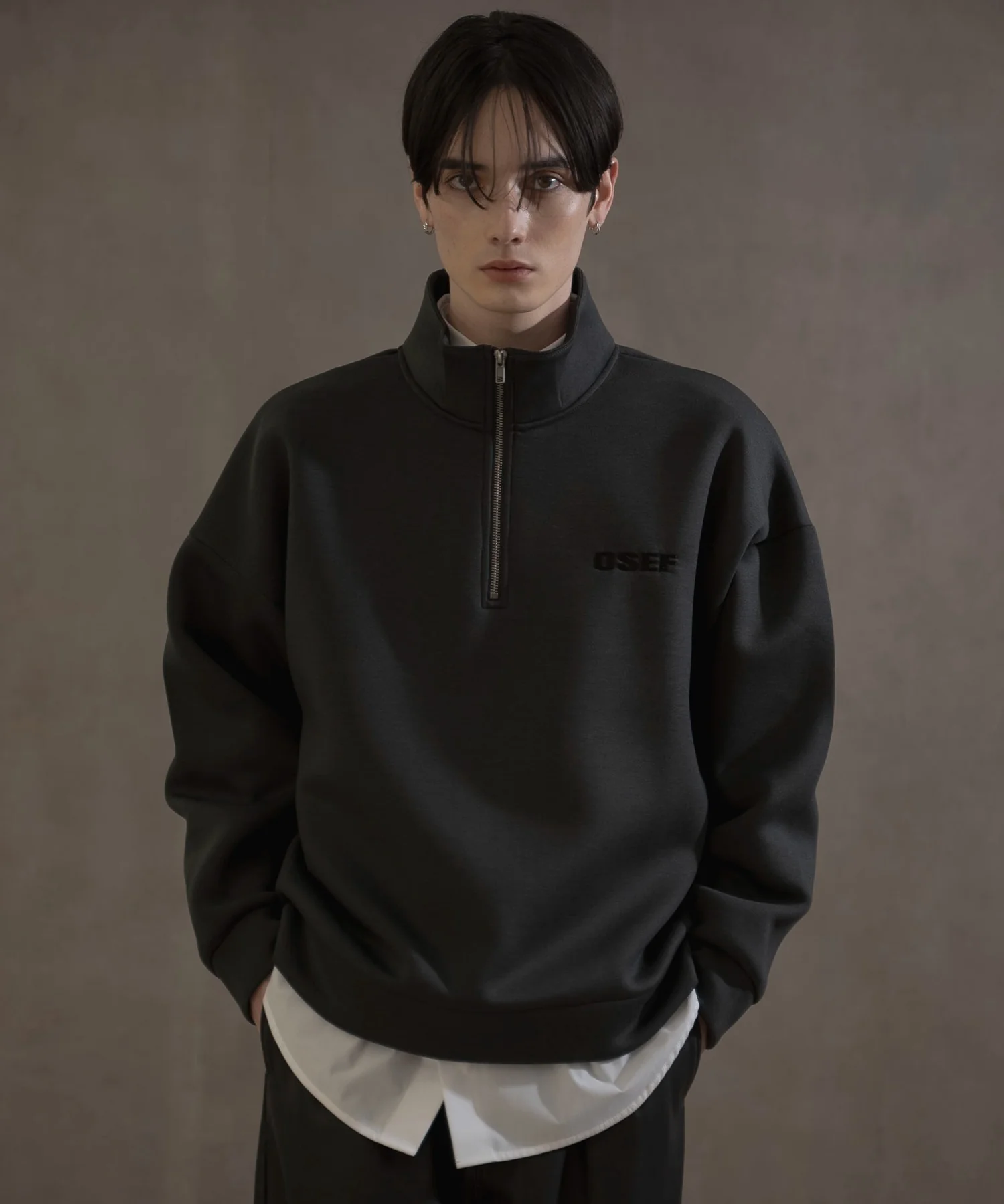 KEEPWARM　BIGハーフZIPプルオーバー - Image 16