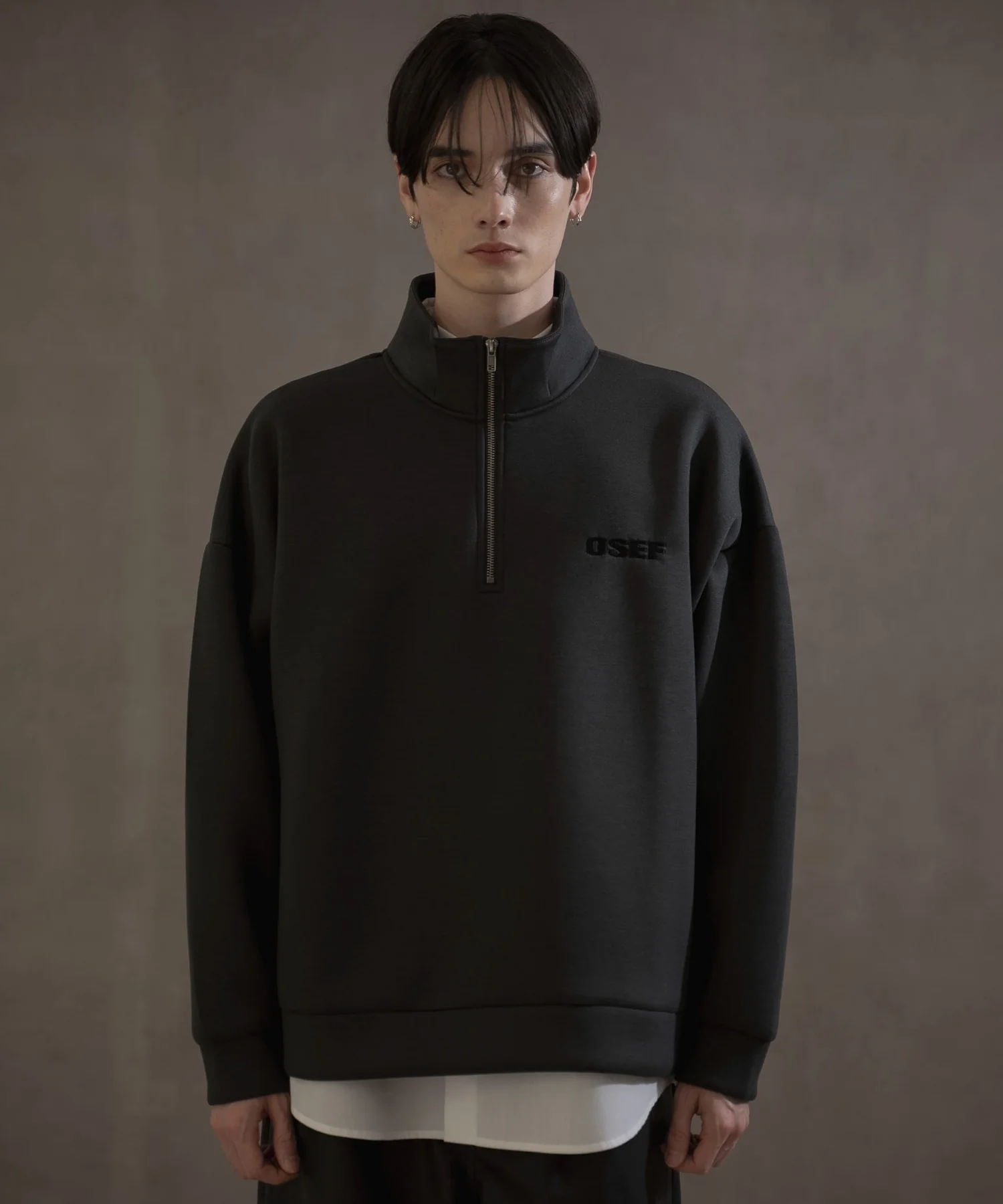 KEEPWARM　BIGハーフZIPプルオーバー - Image 2