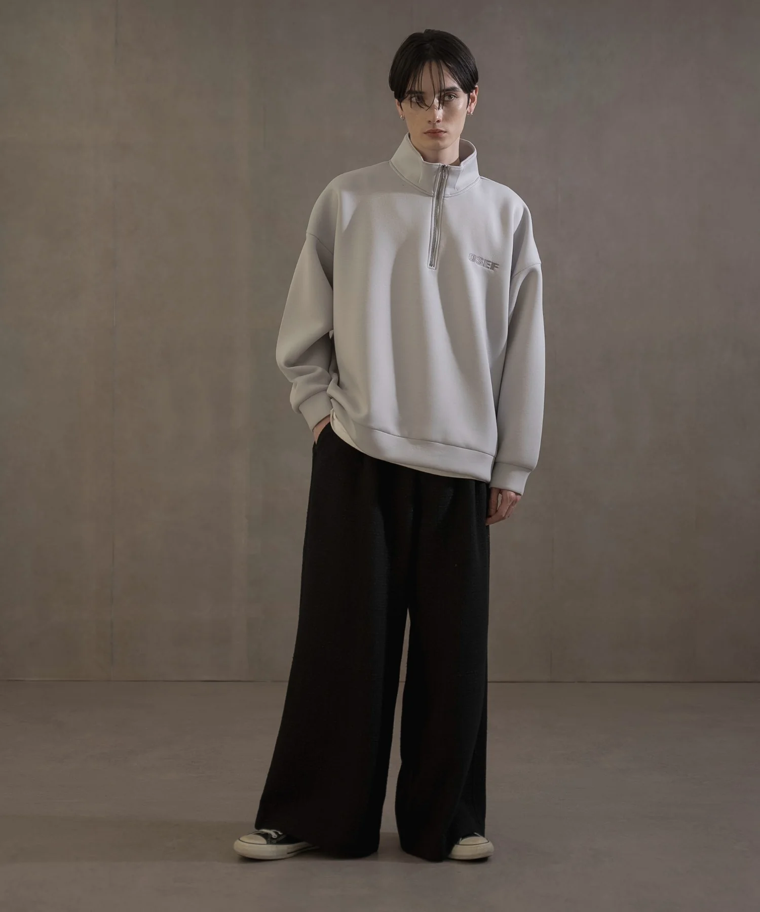 KEEPWARM　BIGハーフZIPプルオーバー - Image 3
