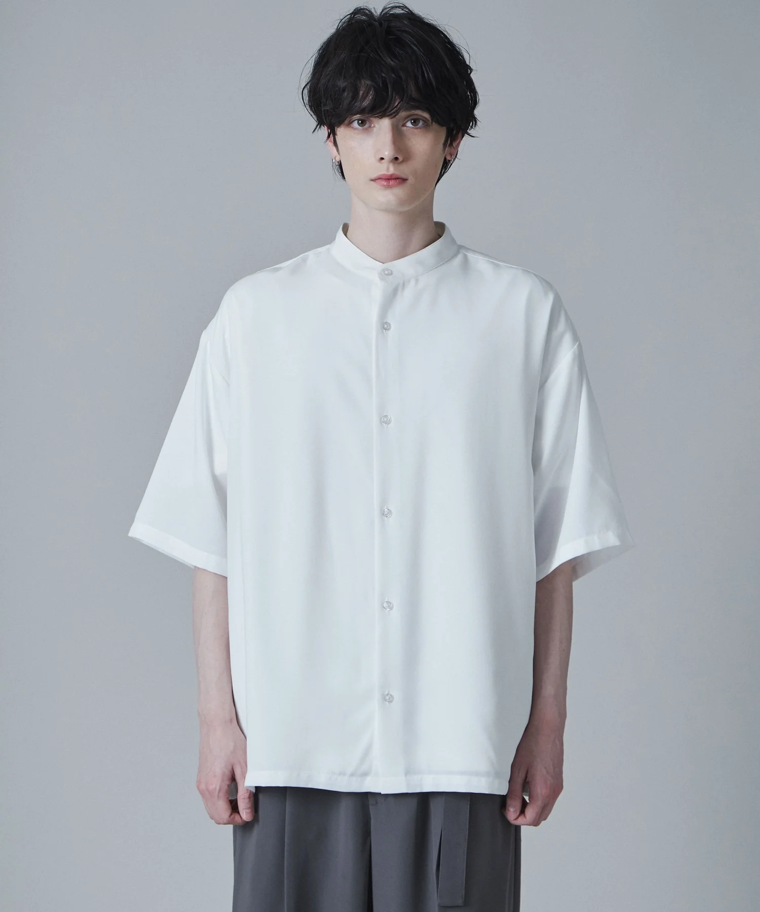 トロミBIGバンドカラーシャツ（S） - Image 13