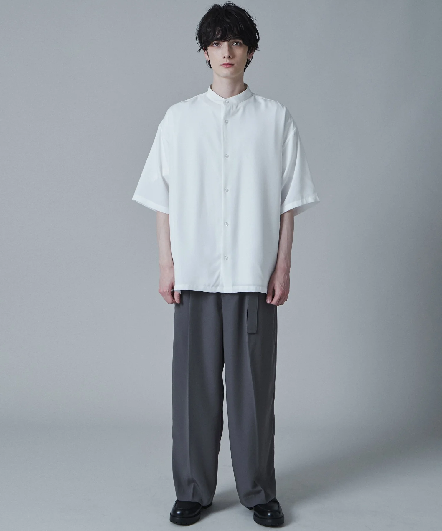 トロミBIGバンドカラーシャツ（S） - Image 14