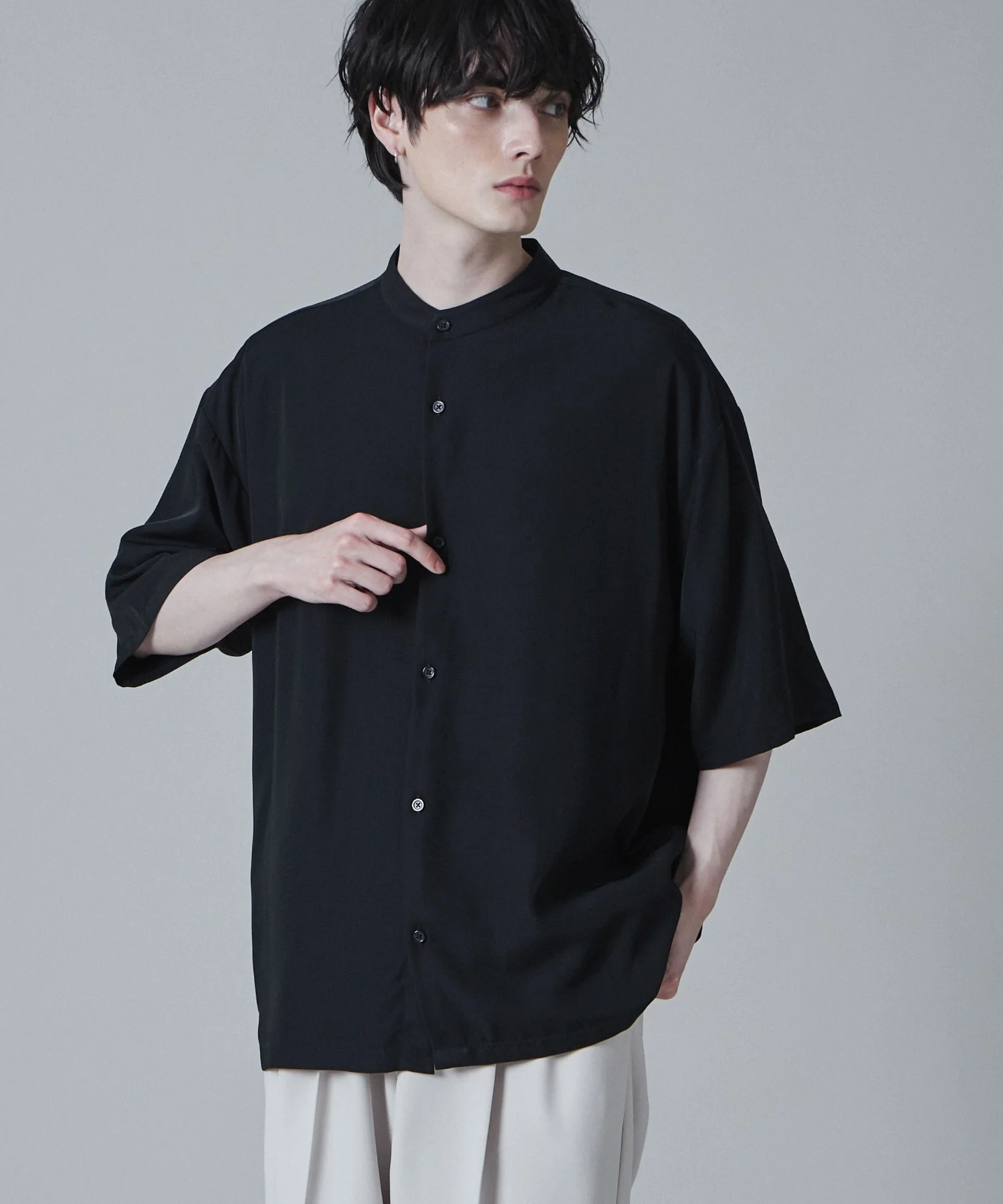 トロミBIGバンドカラーシャツ（S） - Image 26
