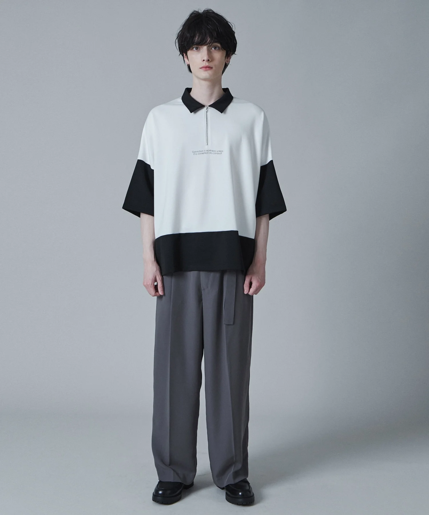 ドルマンポンチハーフジップT（S） - Image 25