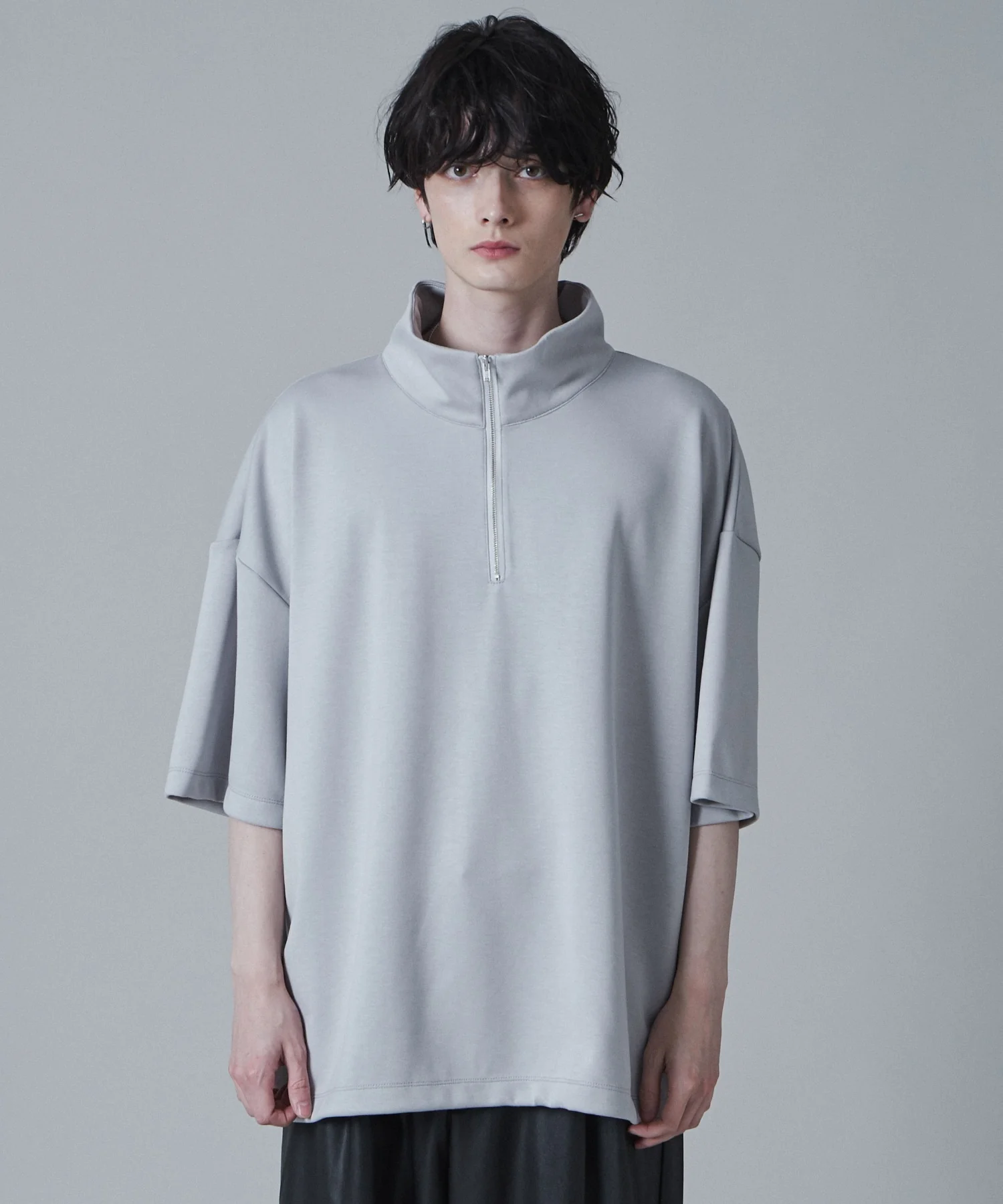 ドロストスーパーBIGハーフジップT（S） - Image 13