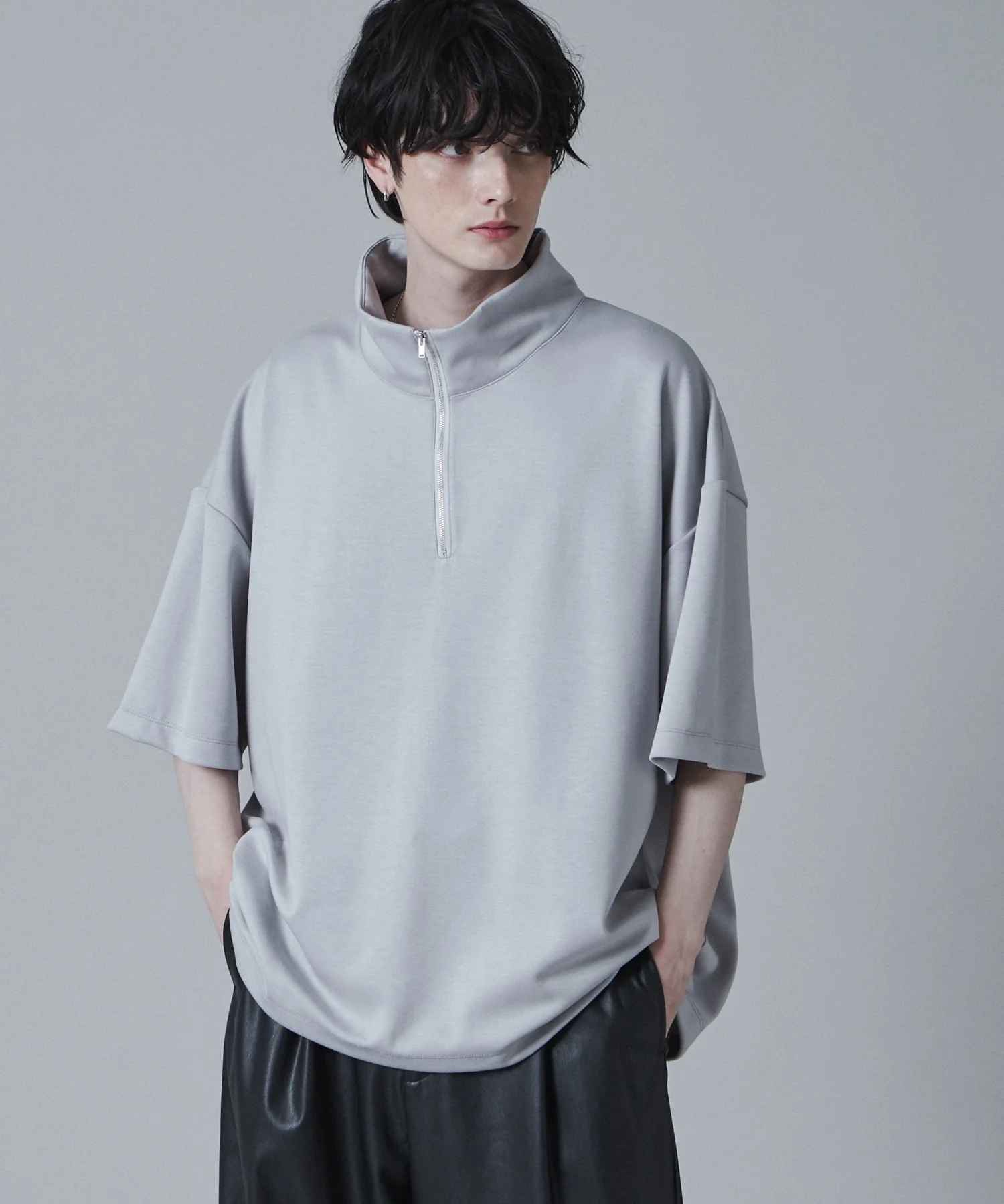ドロストスーパーBIGハーフジップT（S） - Image 17