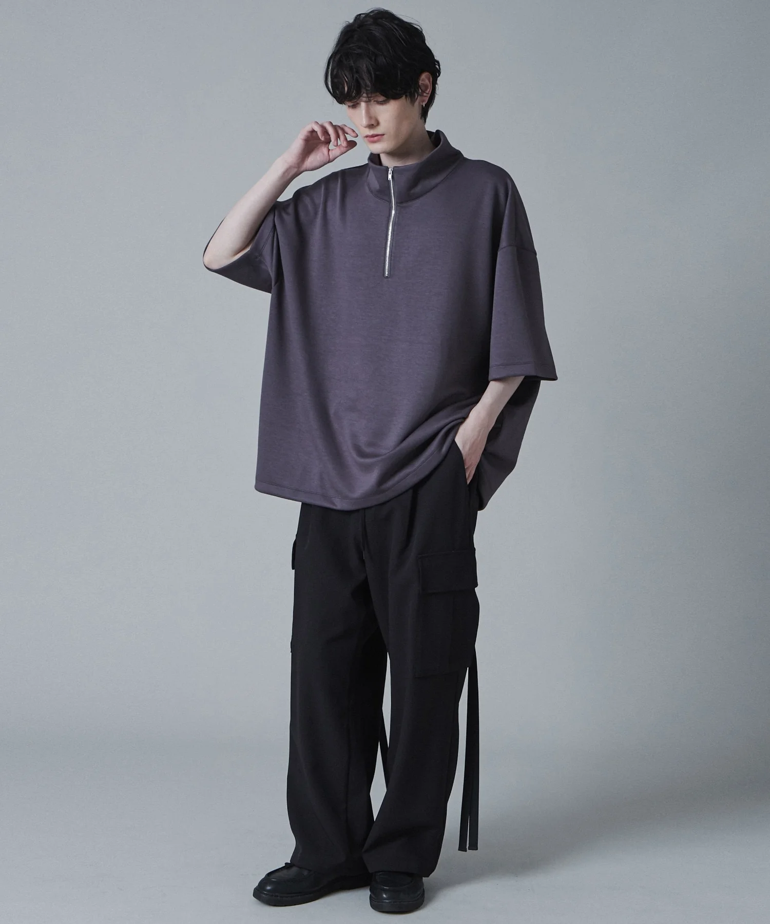 ドロストスーパーBIGハーフジップT（S） - Image 34