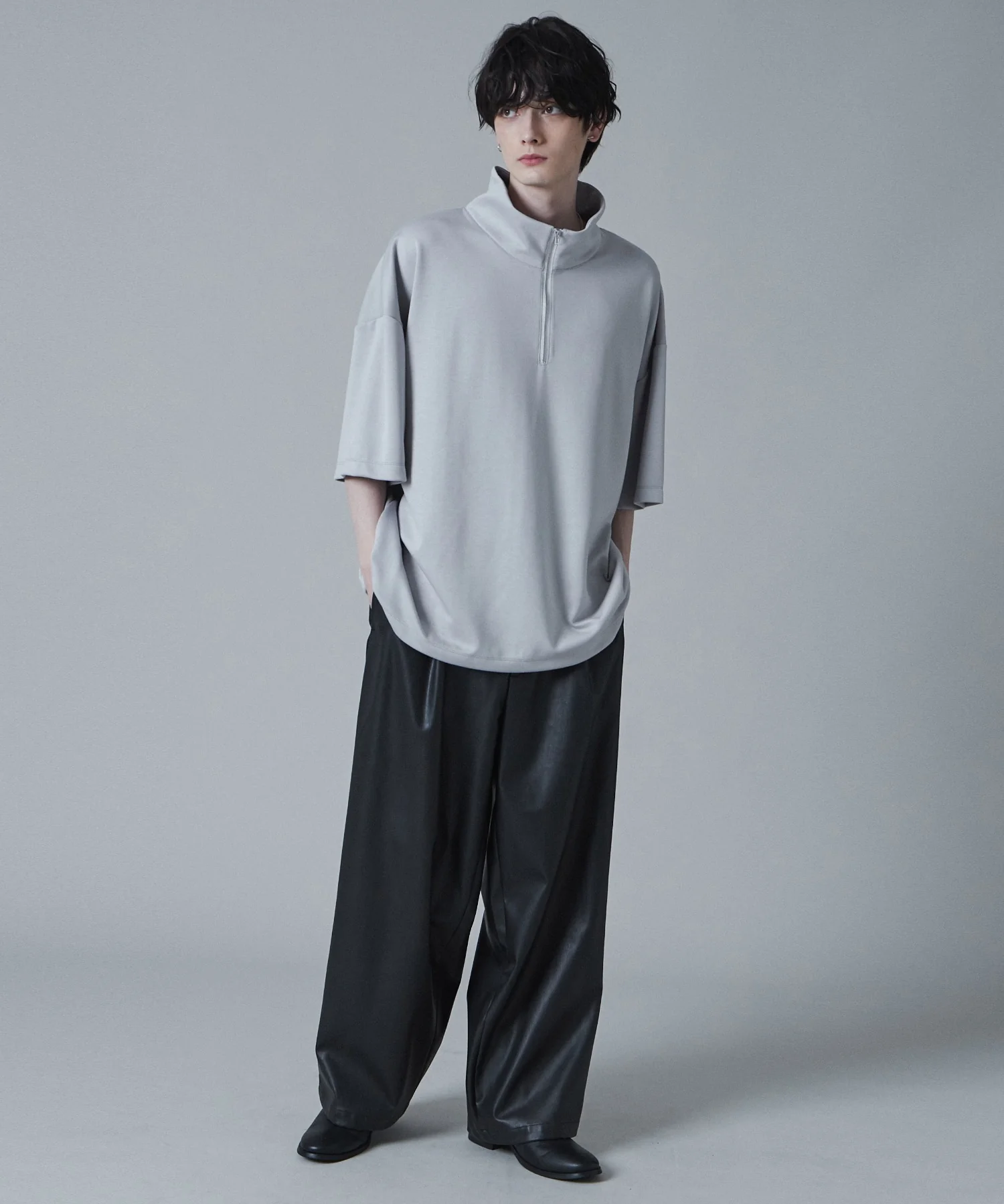 ドロストスーパーBIGハーフジップT（S） - Image 4