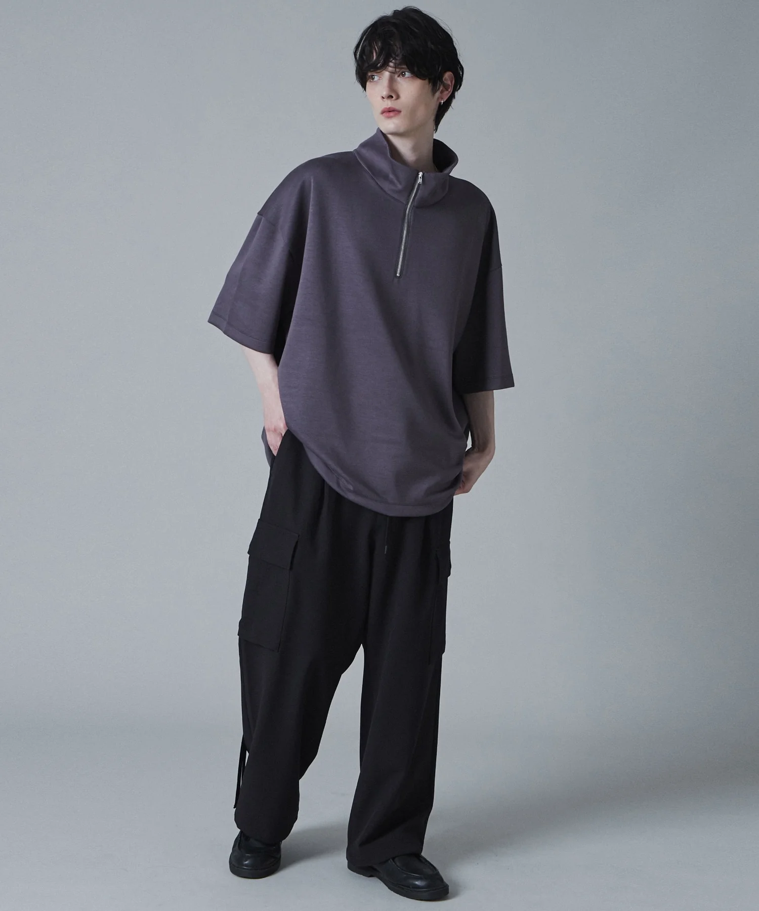 ドロストスーパーBIGハーフジップT（S） - Image 6