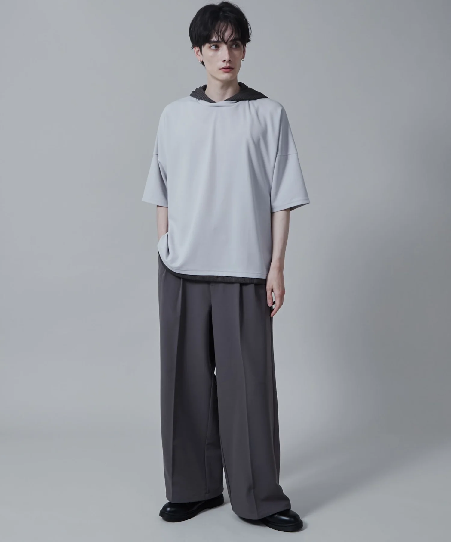 フェイクレイヤードフードT（S） - Image 5