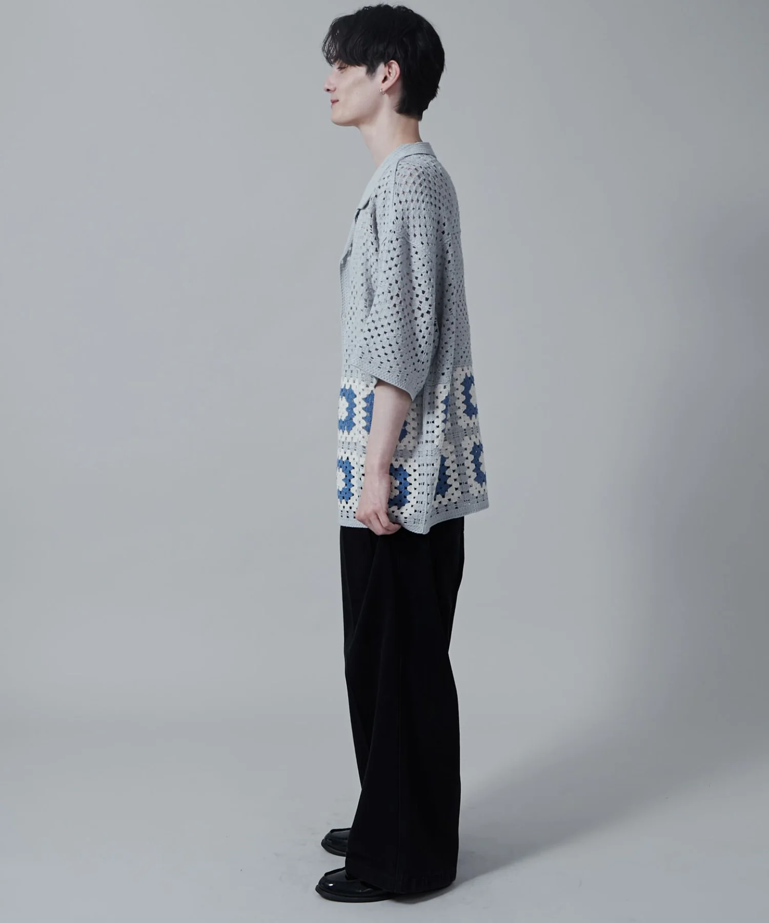クロシェラインニットシャツ（S） - Image 13