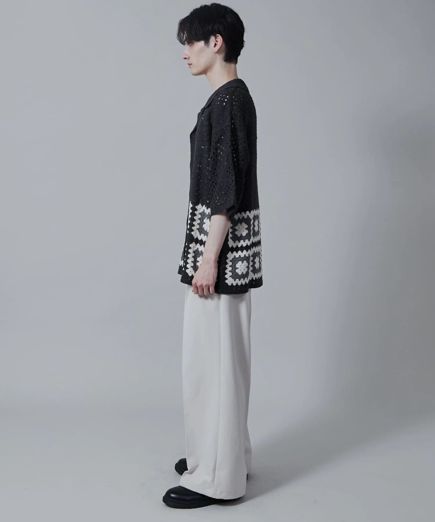 クロシェラインニットシャツ（S） - Image 21