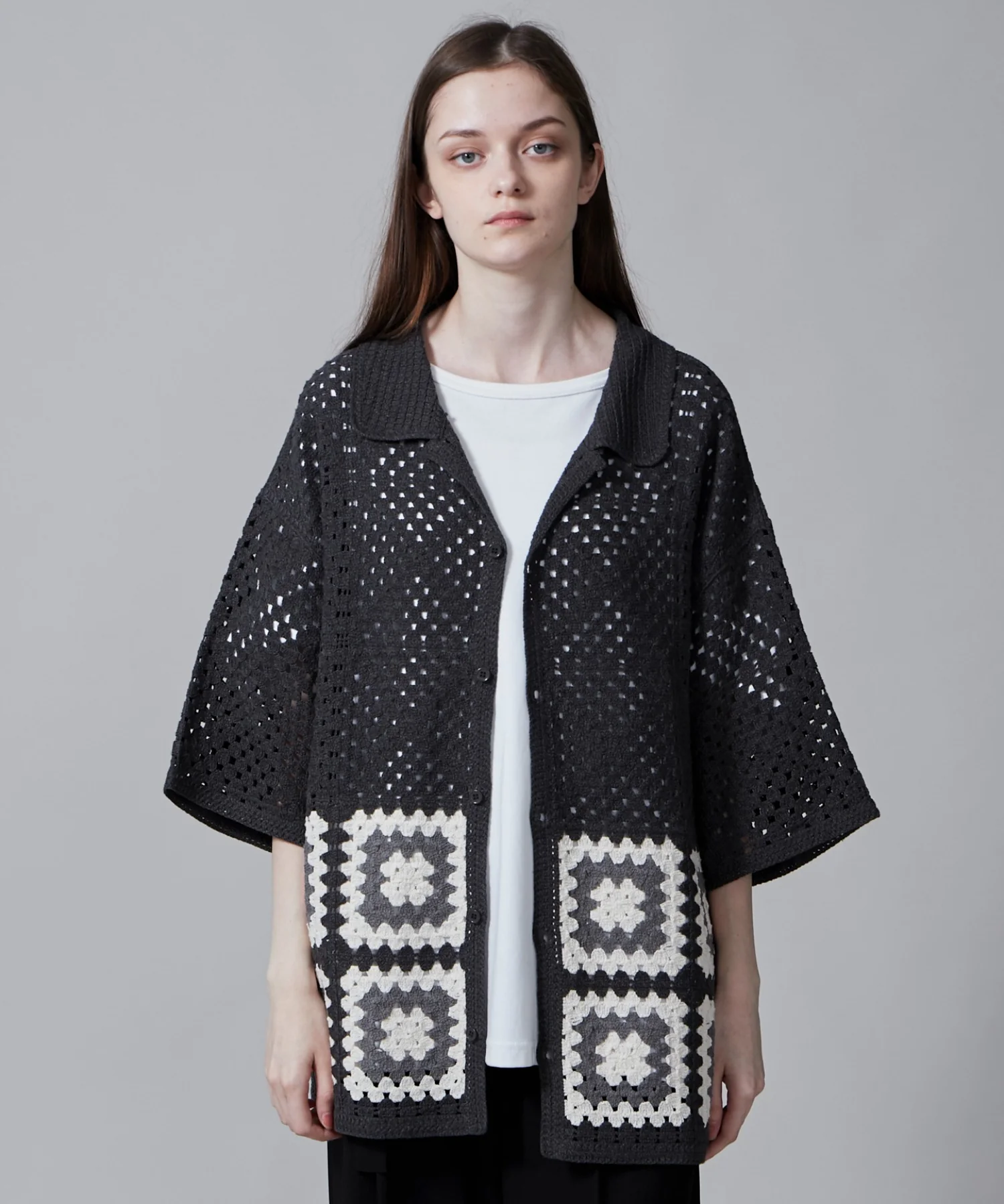 クロシェラインニットシャツ（S） - Image 26
