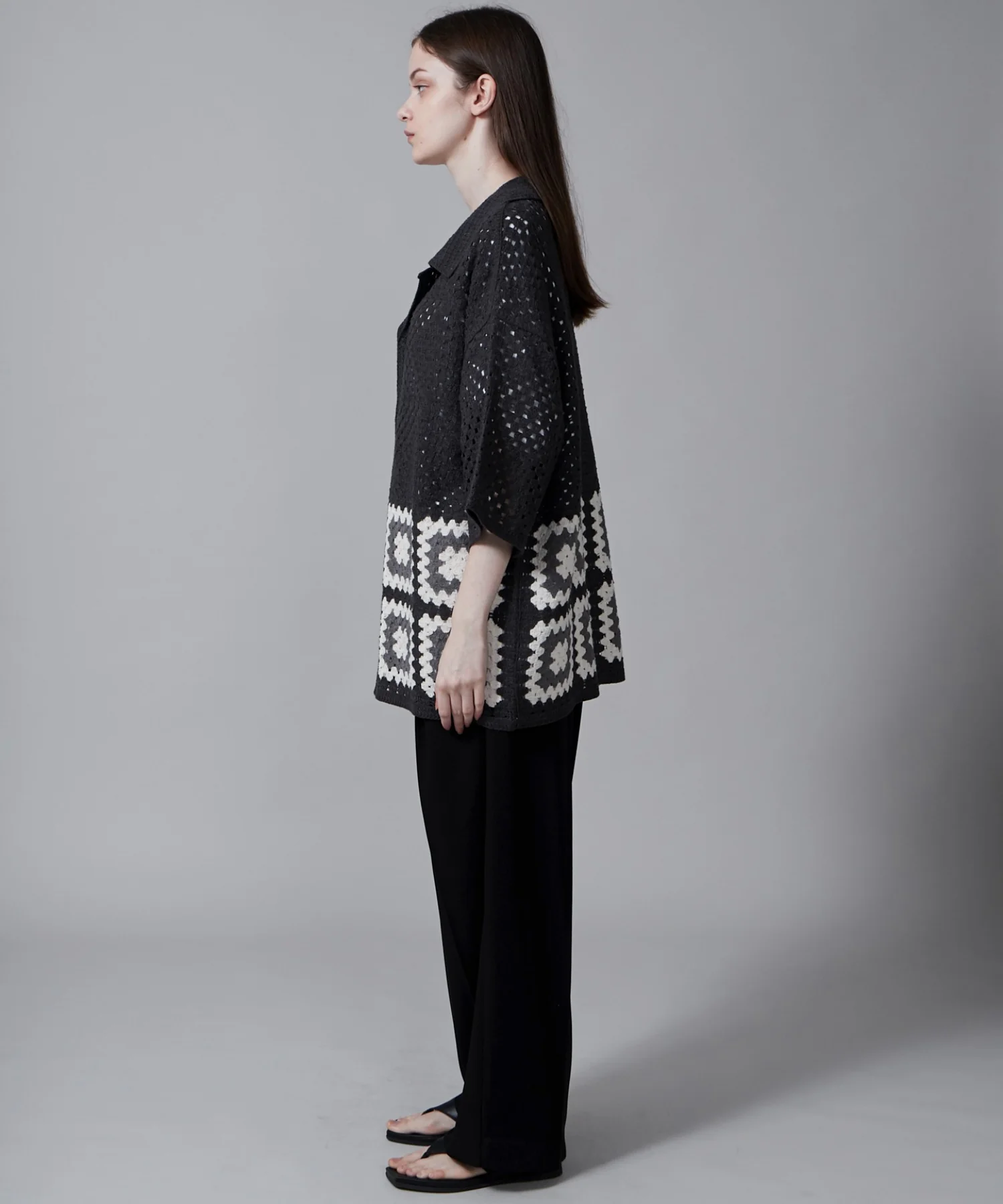 クロシェラインニットシャツ（S） - Image 28