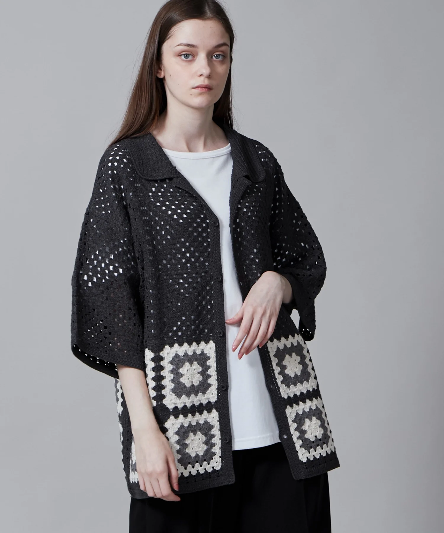 クロシェラインニットシャツ（S） - Image 31