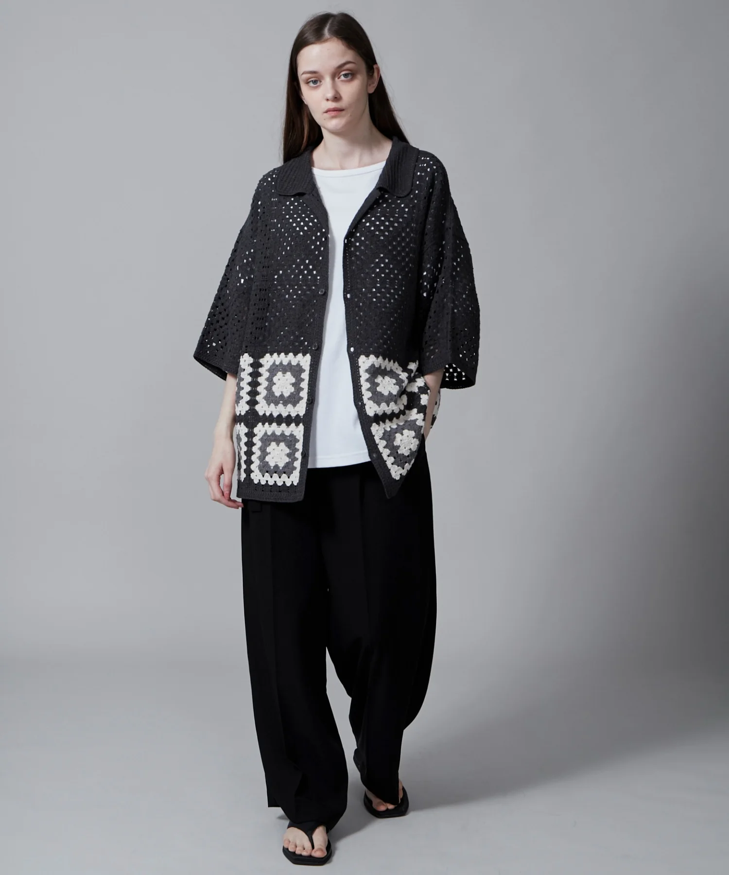 クロシェラインニットシャツ（S） - Image 32