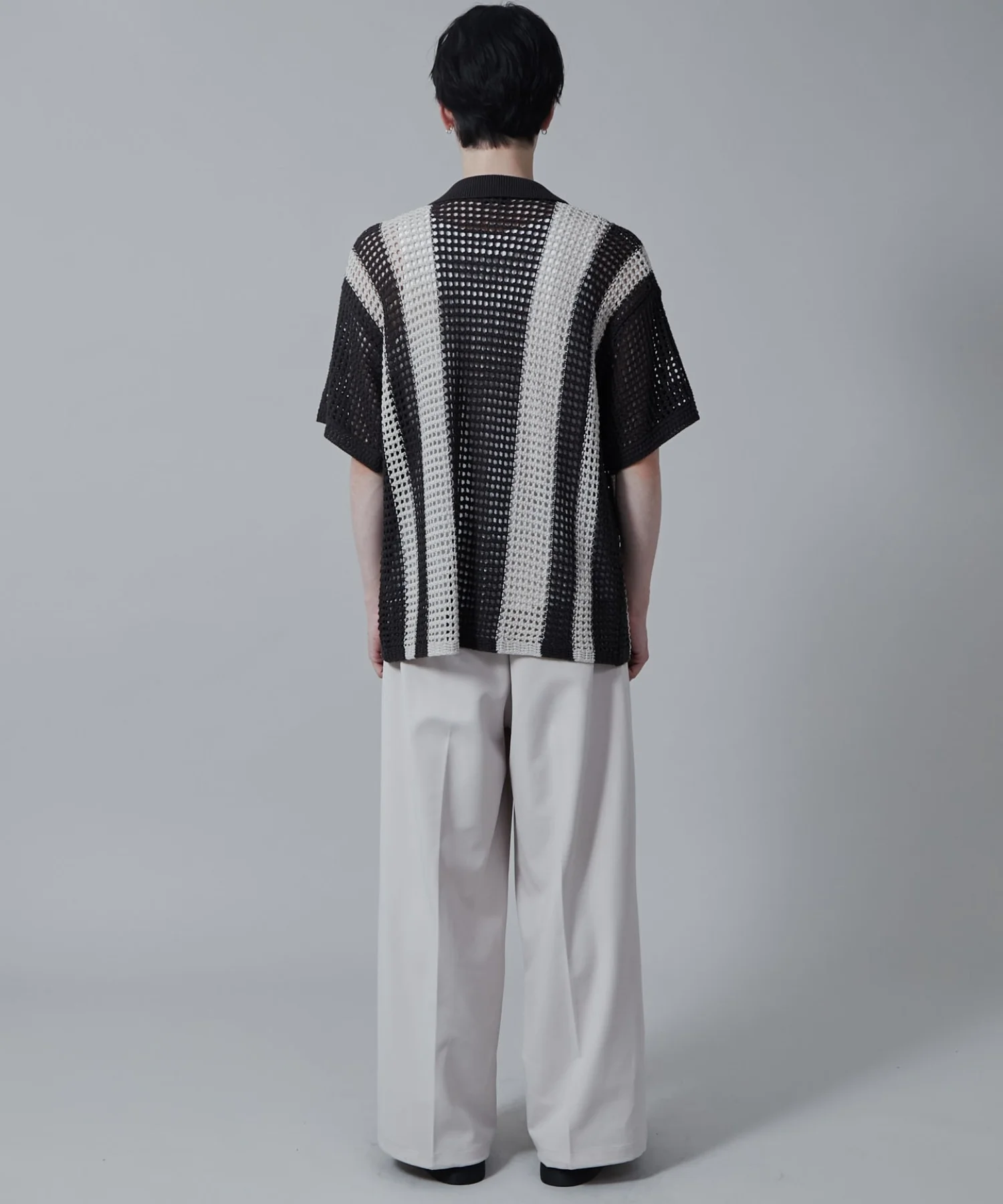 マルチストライプニットシャツ（S） - Image 40