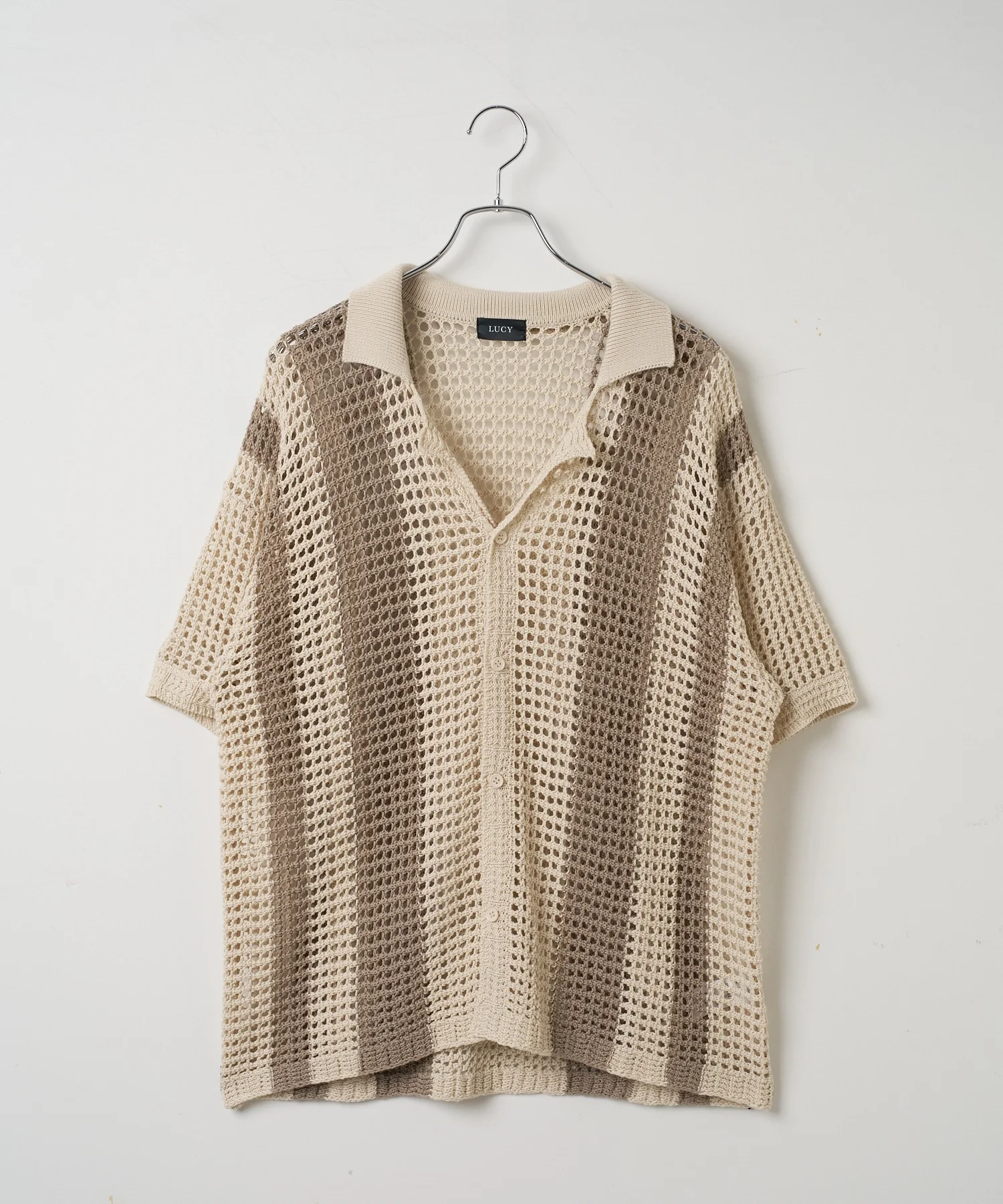 マルチストライプニットシャツ（S） - Image 45