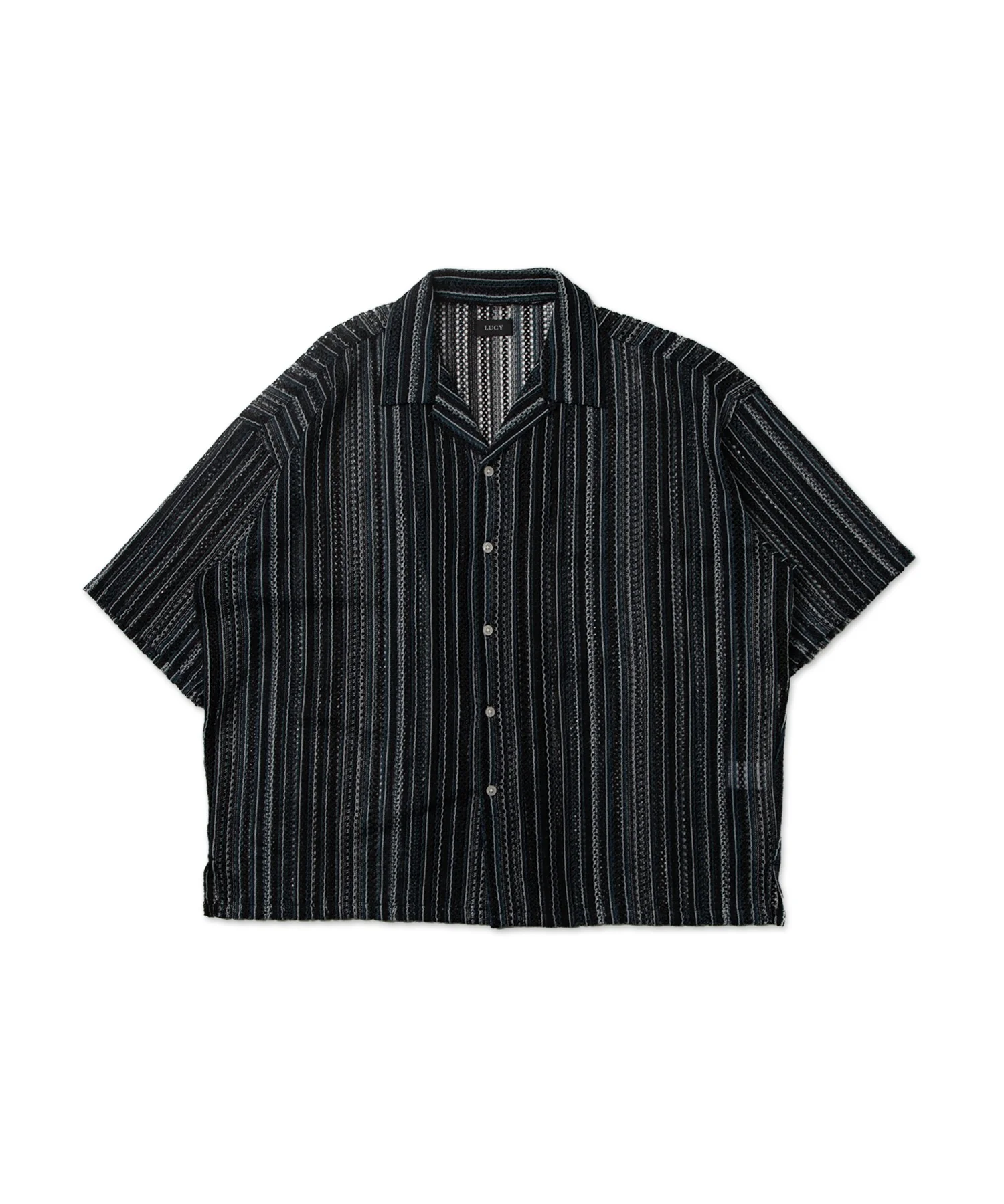ストライプメッシュBIGシャツ（S） - Image 33