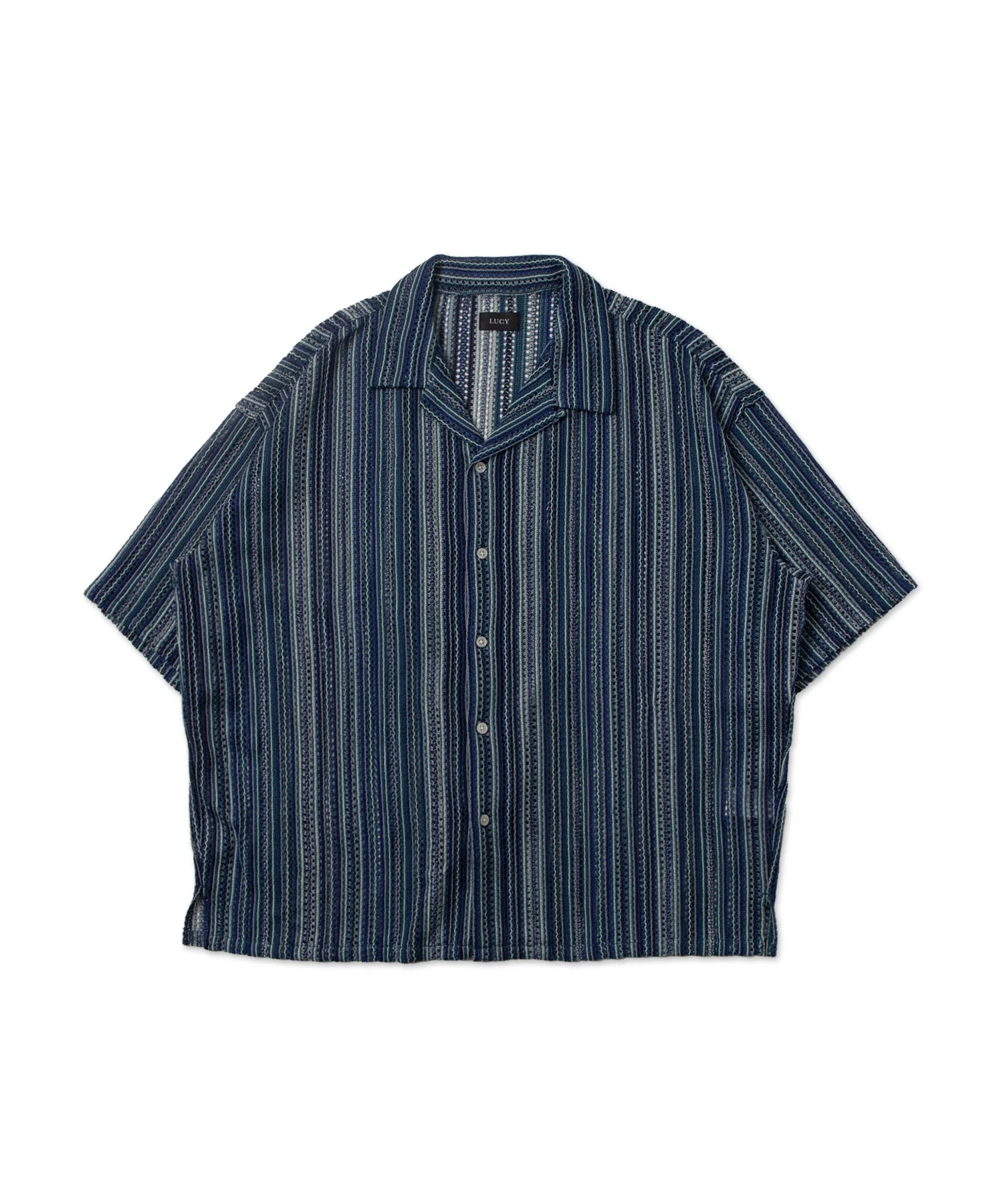 ストライプメッシュBIGシャツ（S） - Image 34