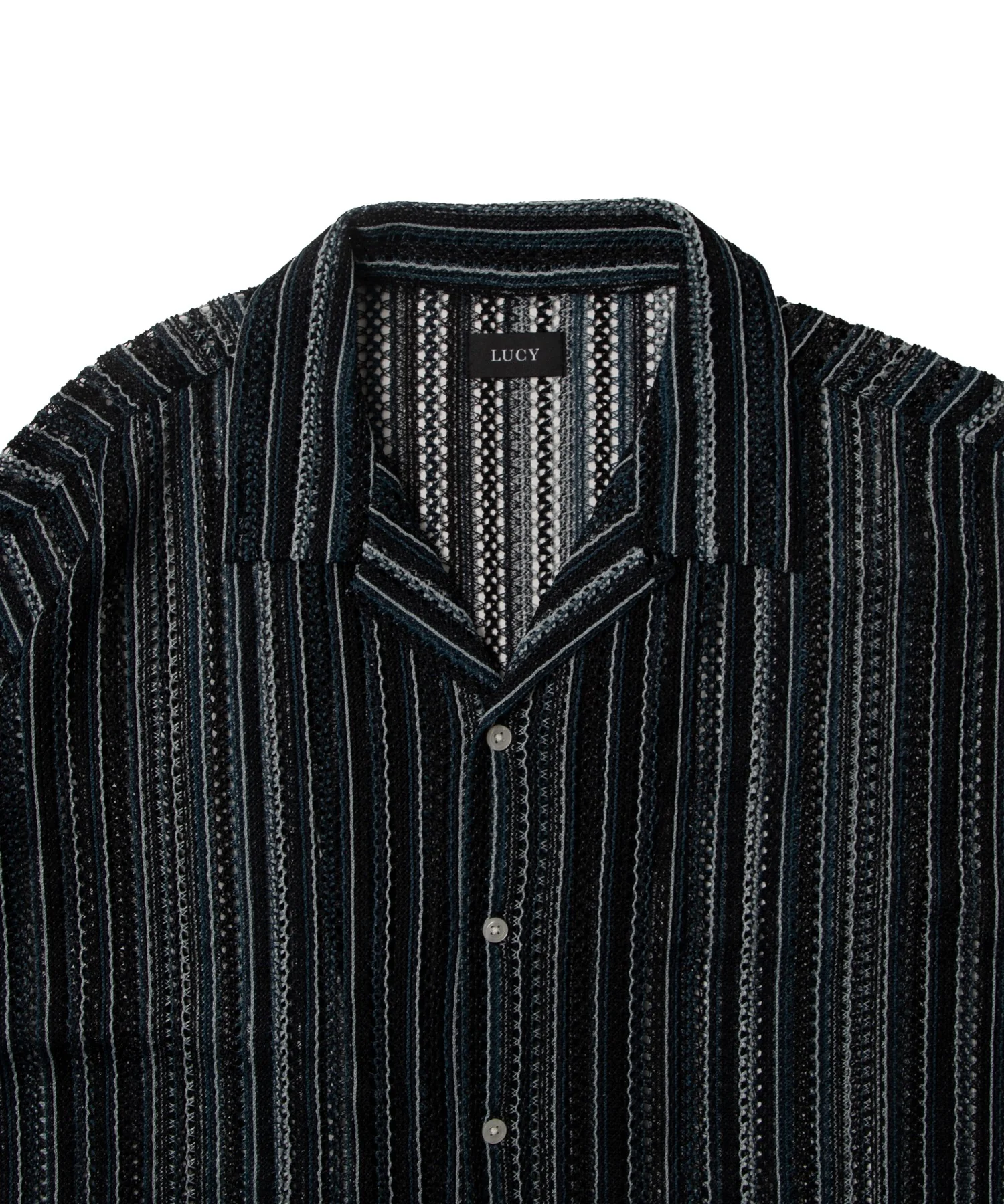 ストライプメッシュBIGシャツ（S） - Image 36