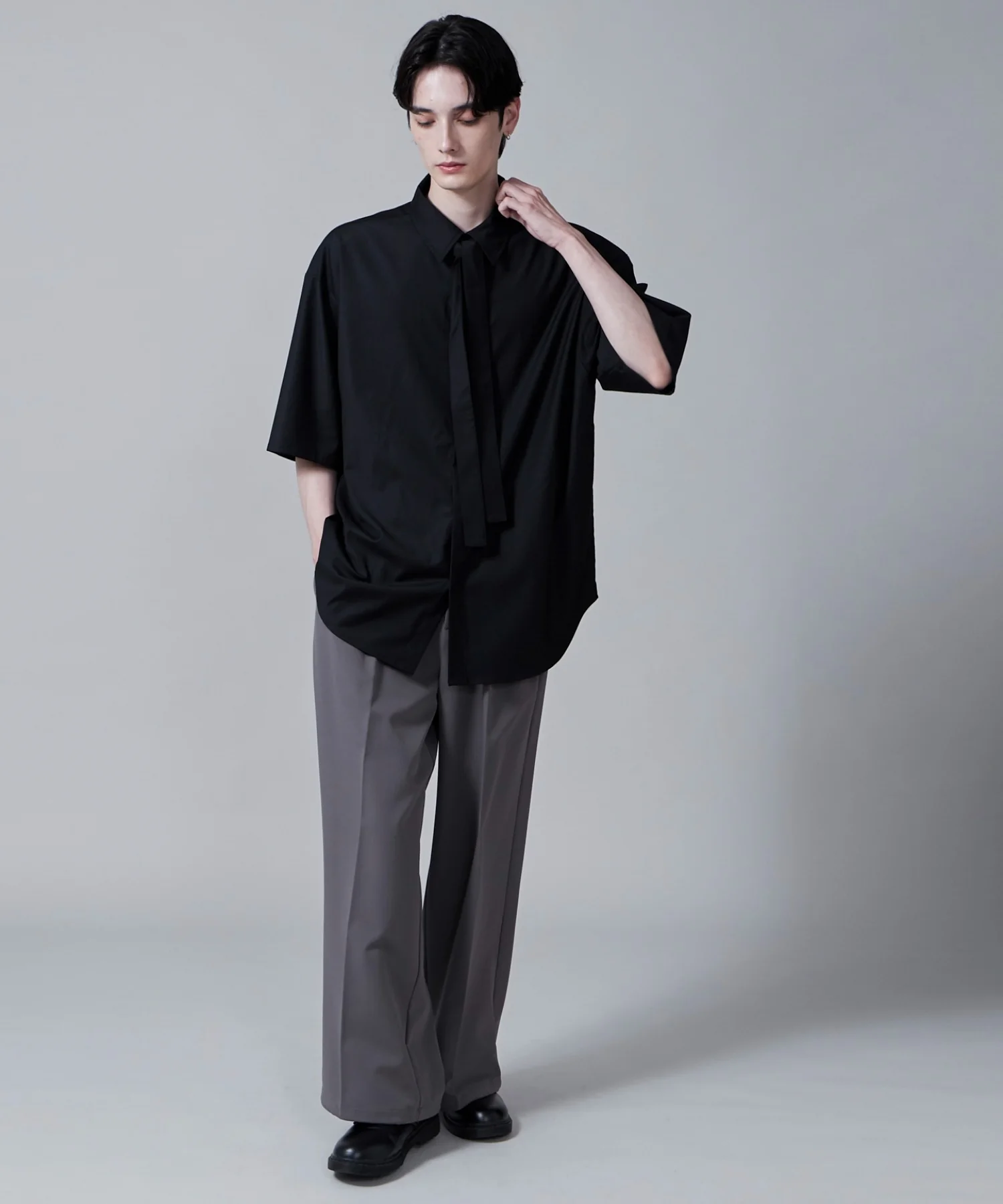 TRボウタイシャツ（S） - Image 5