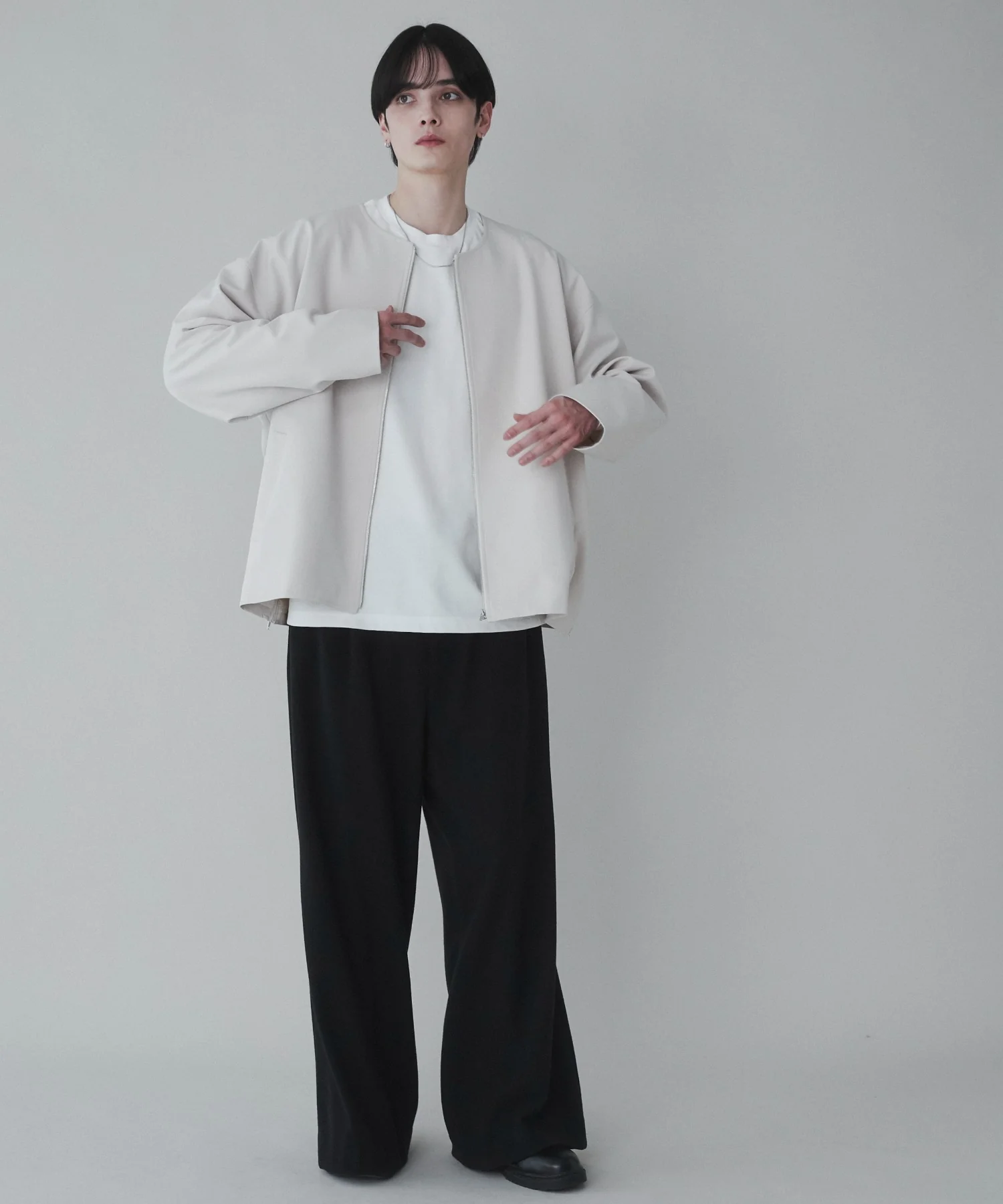 トロミノーカラーブルゾン - Image 19