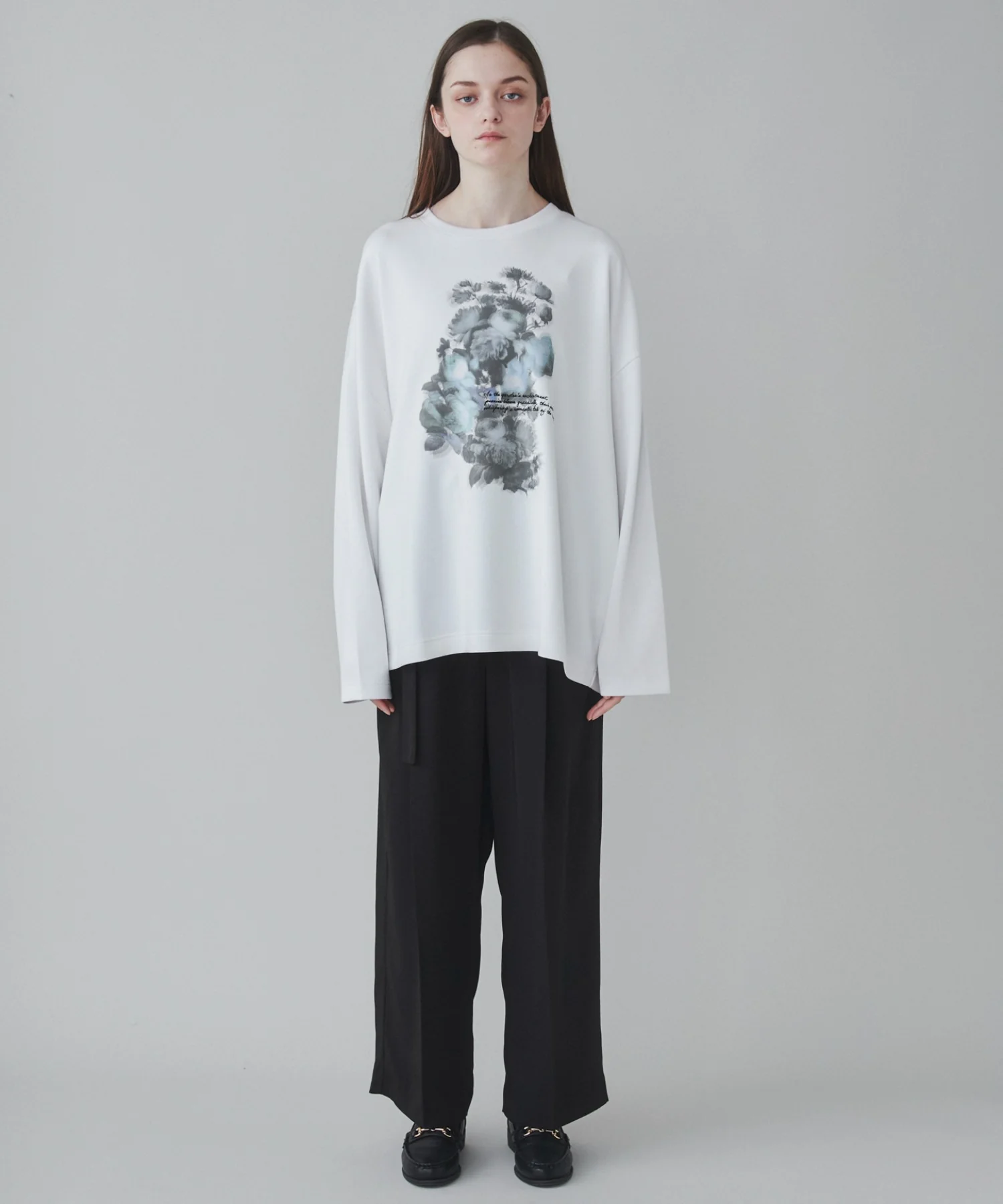トロミフラワーモチーフロンT - Image 17
